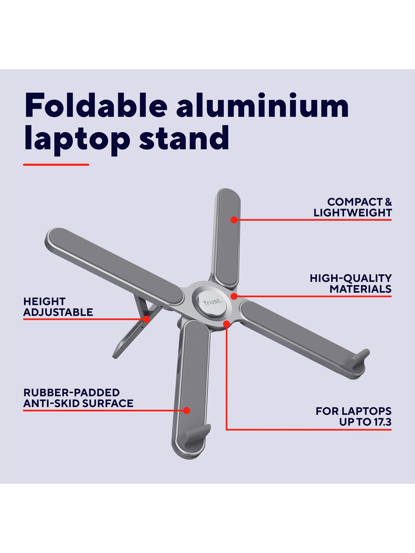 Image 2 of 7 of Trust Macy Foldable Laptop Stand - Portable Adjustable Stand
