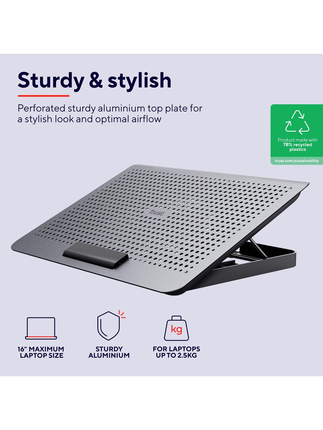Image 2 of 7 of Trust Exto Laptop Cooling Stand with Ventilation
