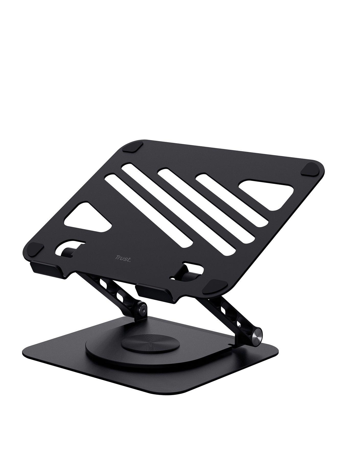 Image 1 of 7 of Trust Zeff Metal Laptop Riser - Ergonomic Desktop Stand