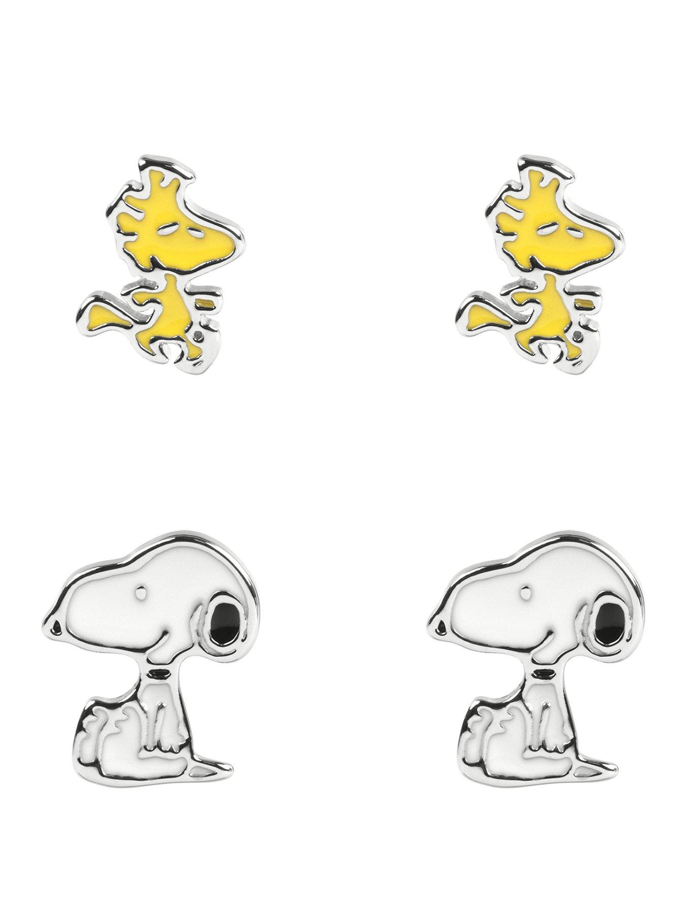 Snoopy &  Woodstock Stuf Earring Set - Multi