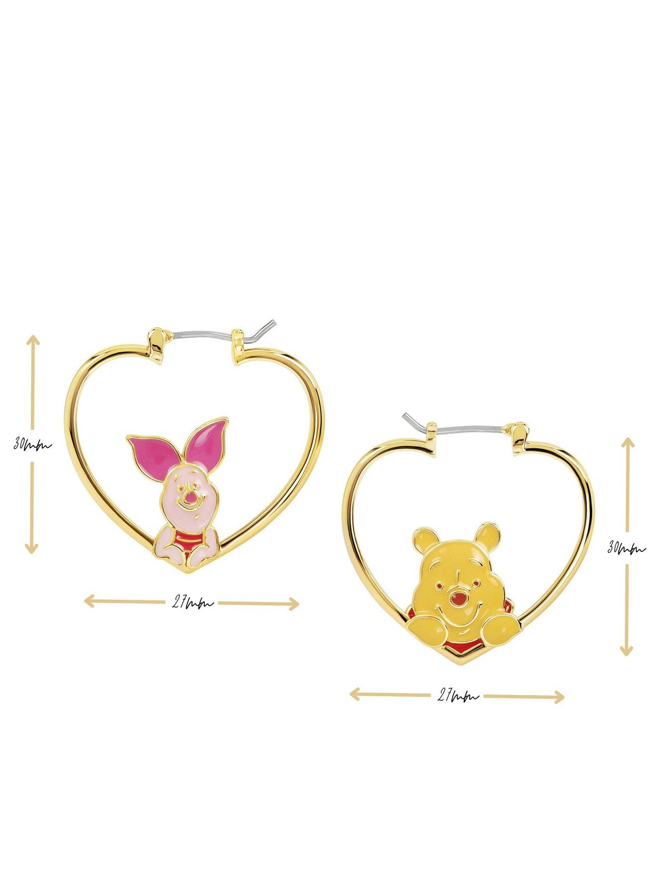 Image 3 of 4 of Winnie The Pooh Character Earrings - Multi