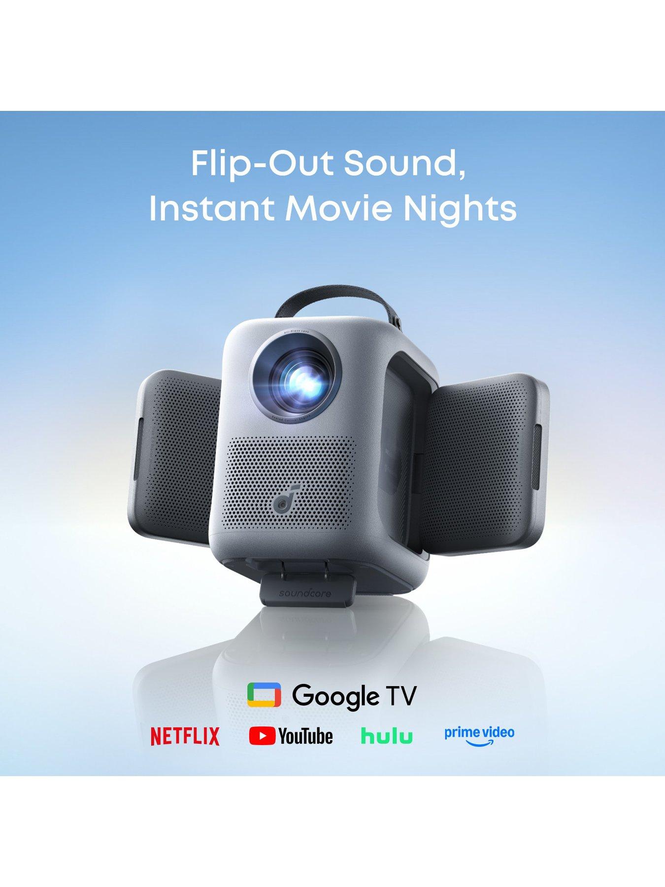 Image 2 of 6 of Anker NEBULA soundcore Nebula P1i Full HD Smart Portable Projector with Flippable Speakers