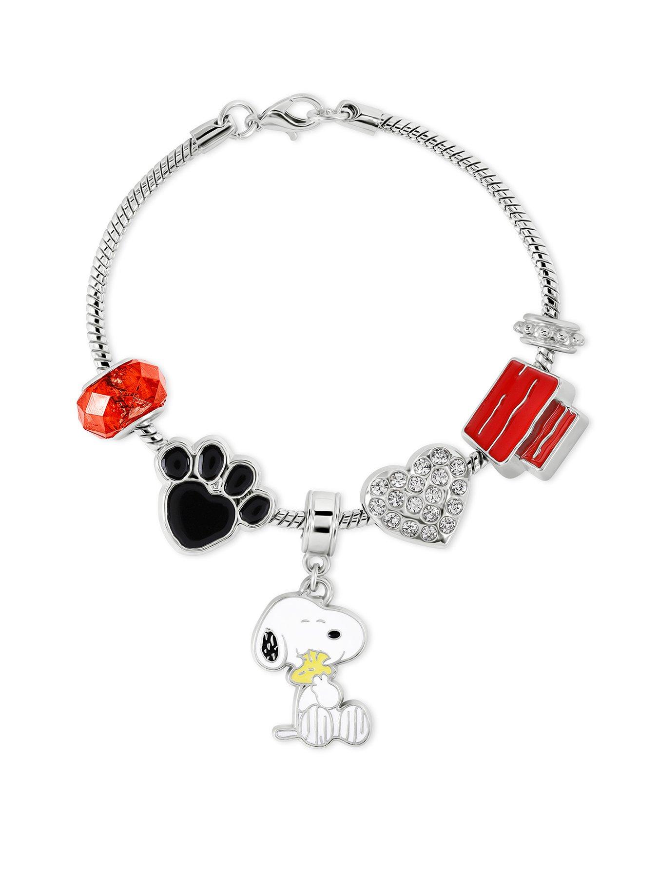 Snoopy Peanuts Charm Bracelet - Multi