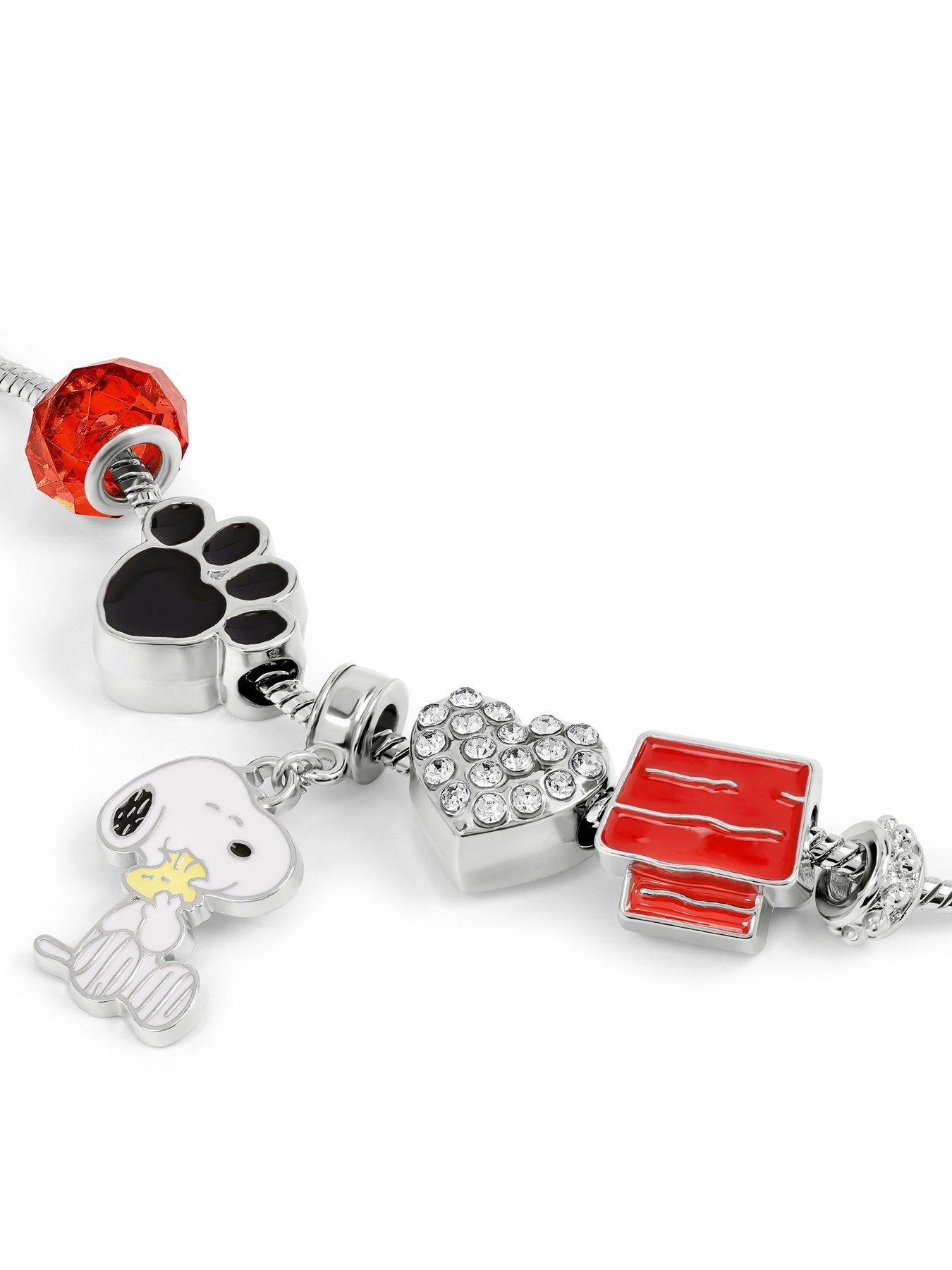 Image 2 of 3 of Snoopy Peanuts Charm Bracelet - Multi