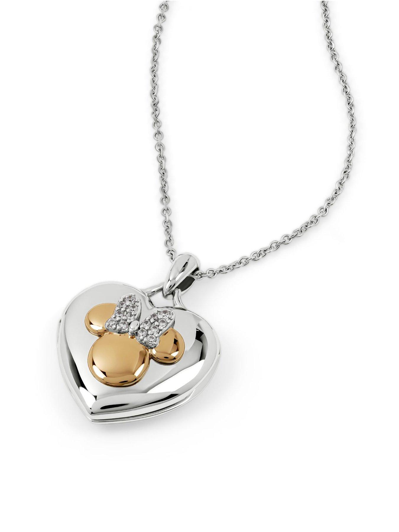 Image 2 of 4 of Winnie The Pooh Minnie Mouse Locket - Silver
