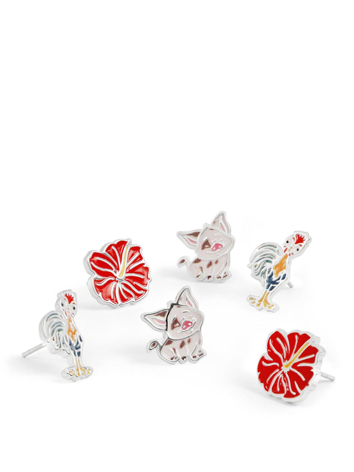 Image 1 of 3 of Disney Moana Earring Set - Multi