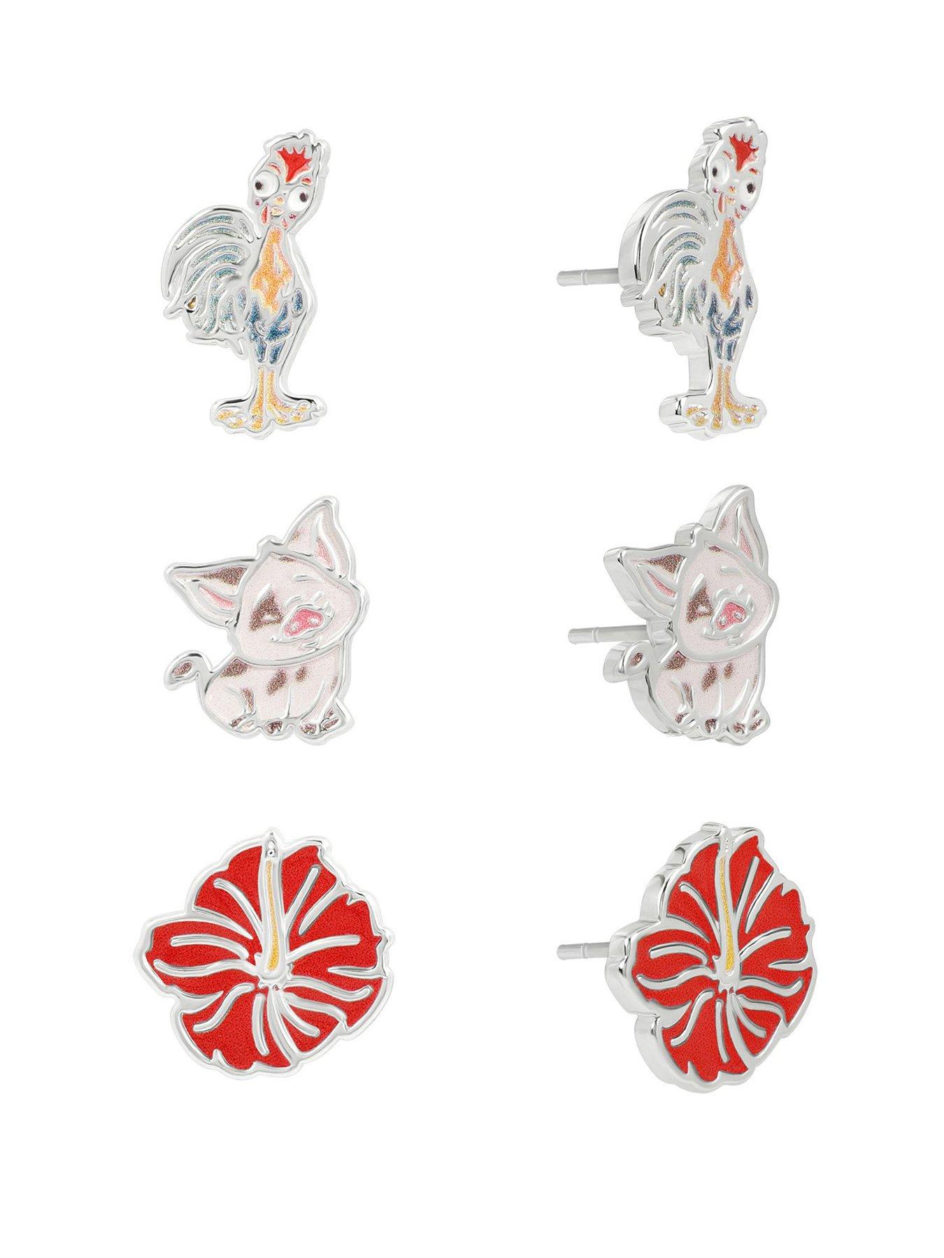Image 2 of 3 of Disney Moana Earring Set - Multi
