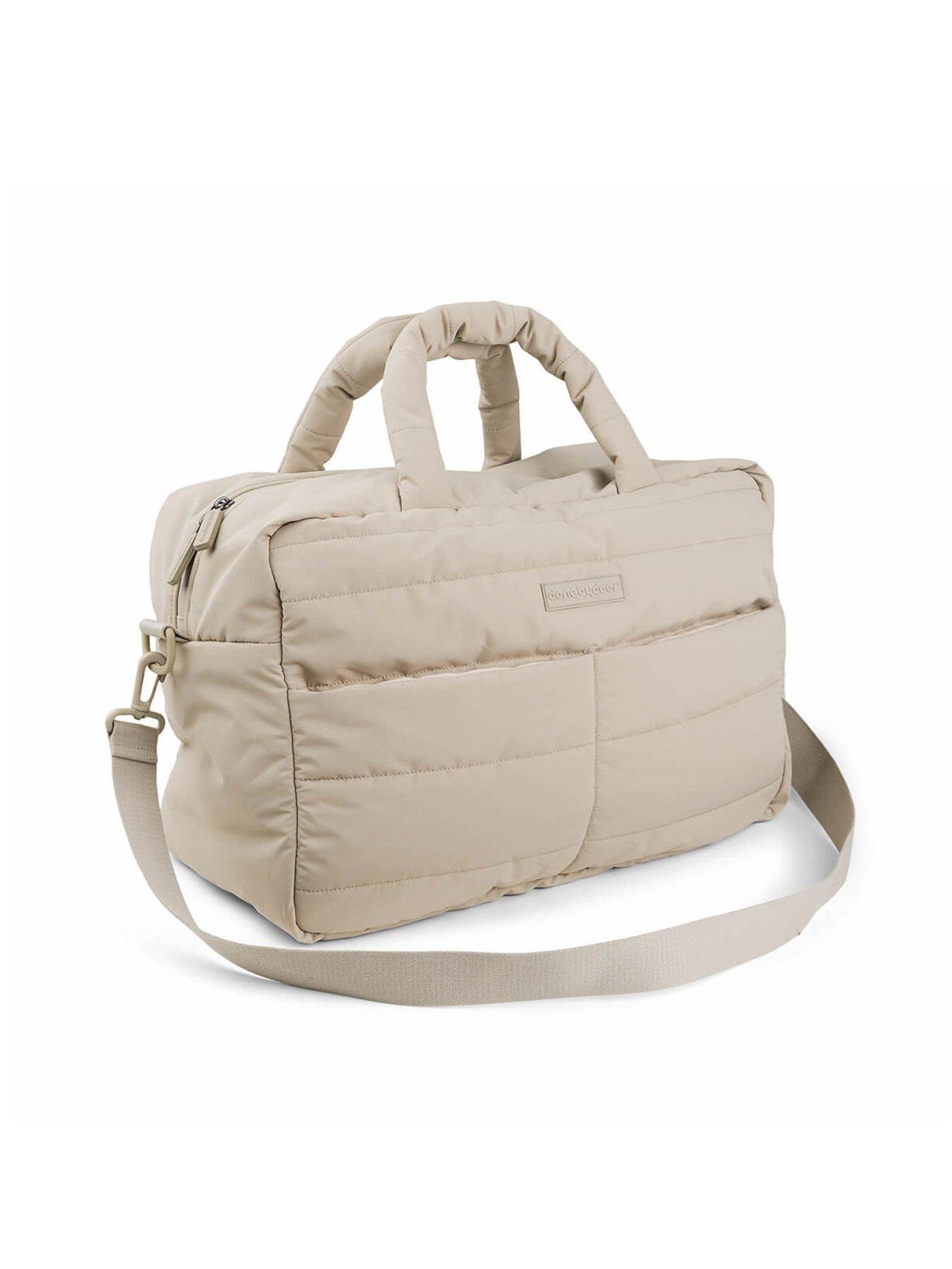 Done by Deer Quilted changing bag Sand