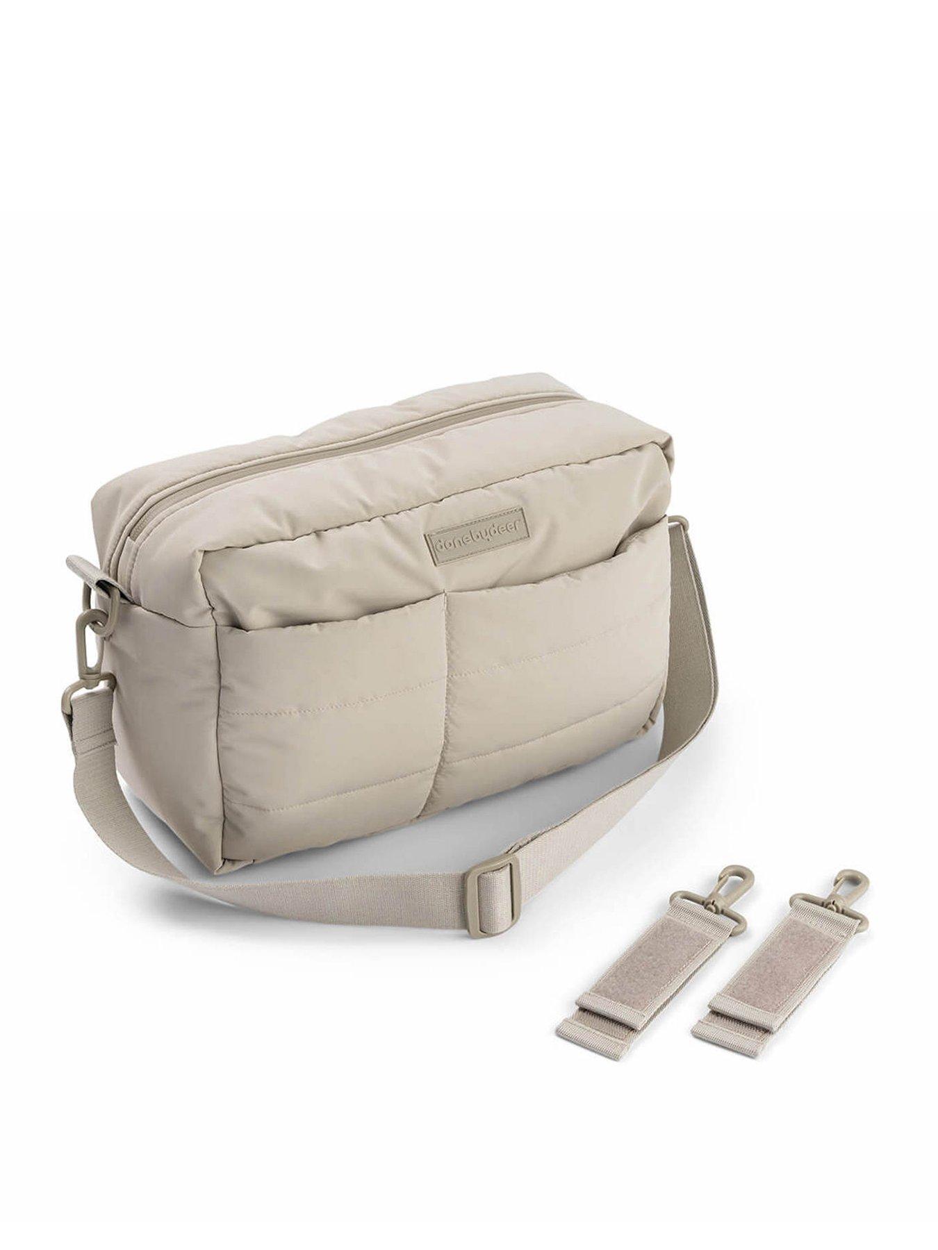 Image 2 of 7 of Done by Deer Quilted Stroller Bag - Sand