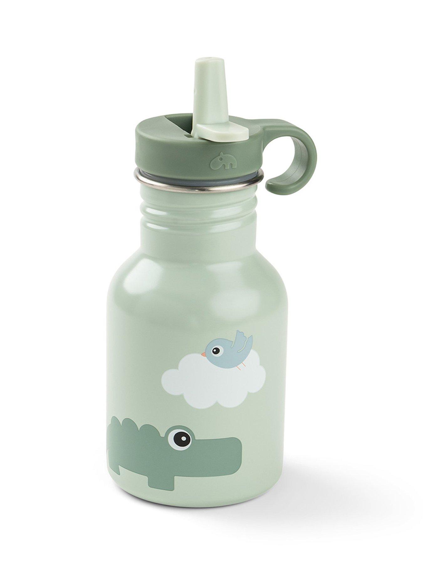 Done by Deer Metal Bottle Playground Green 350ml, Green