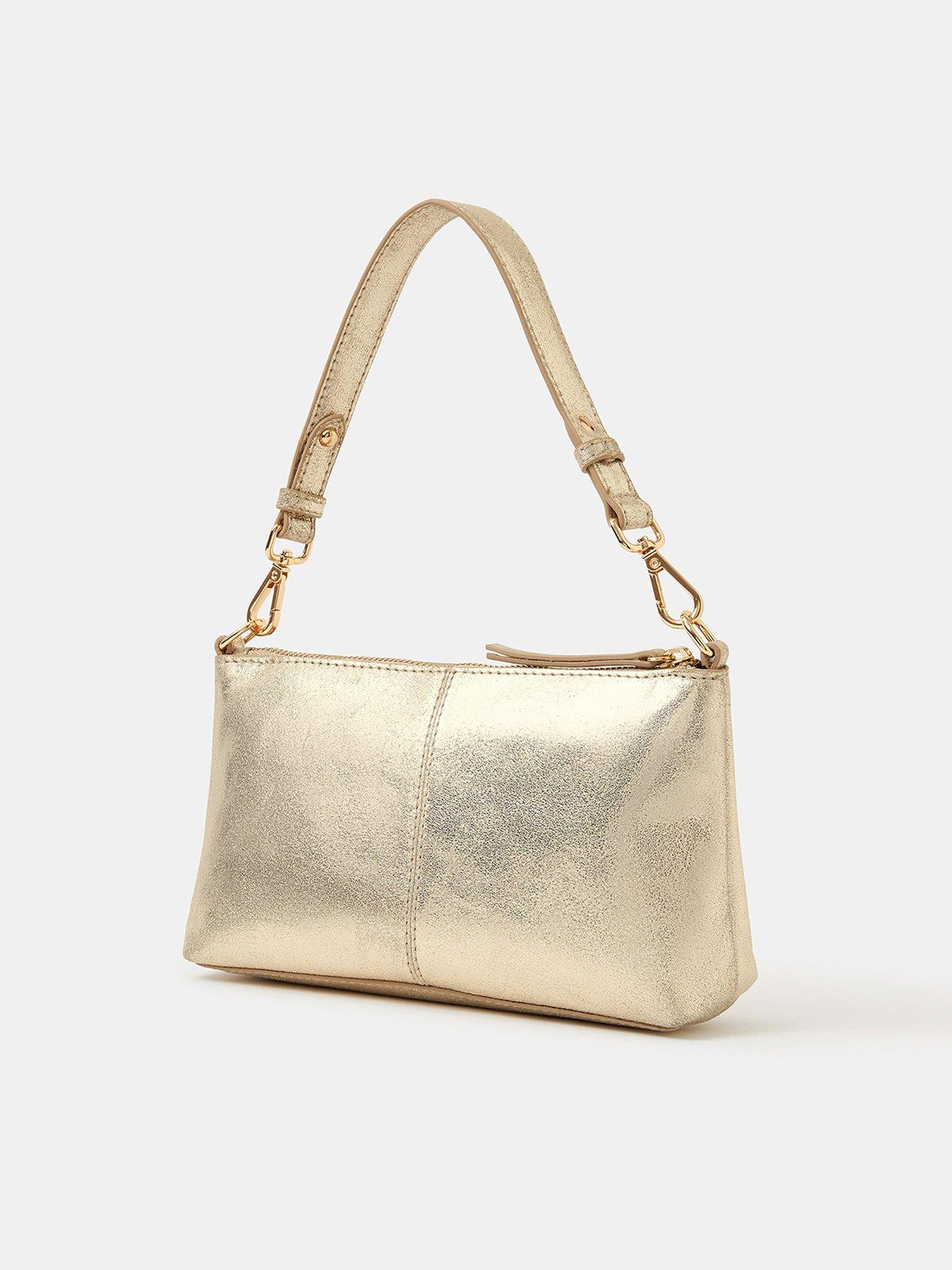 Image 2 of 4 of Accessorize Suede Crossbody Handbag