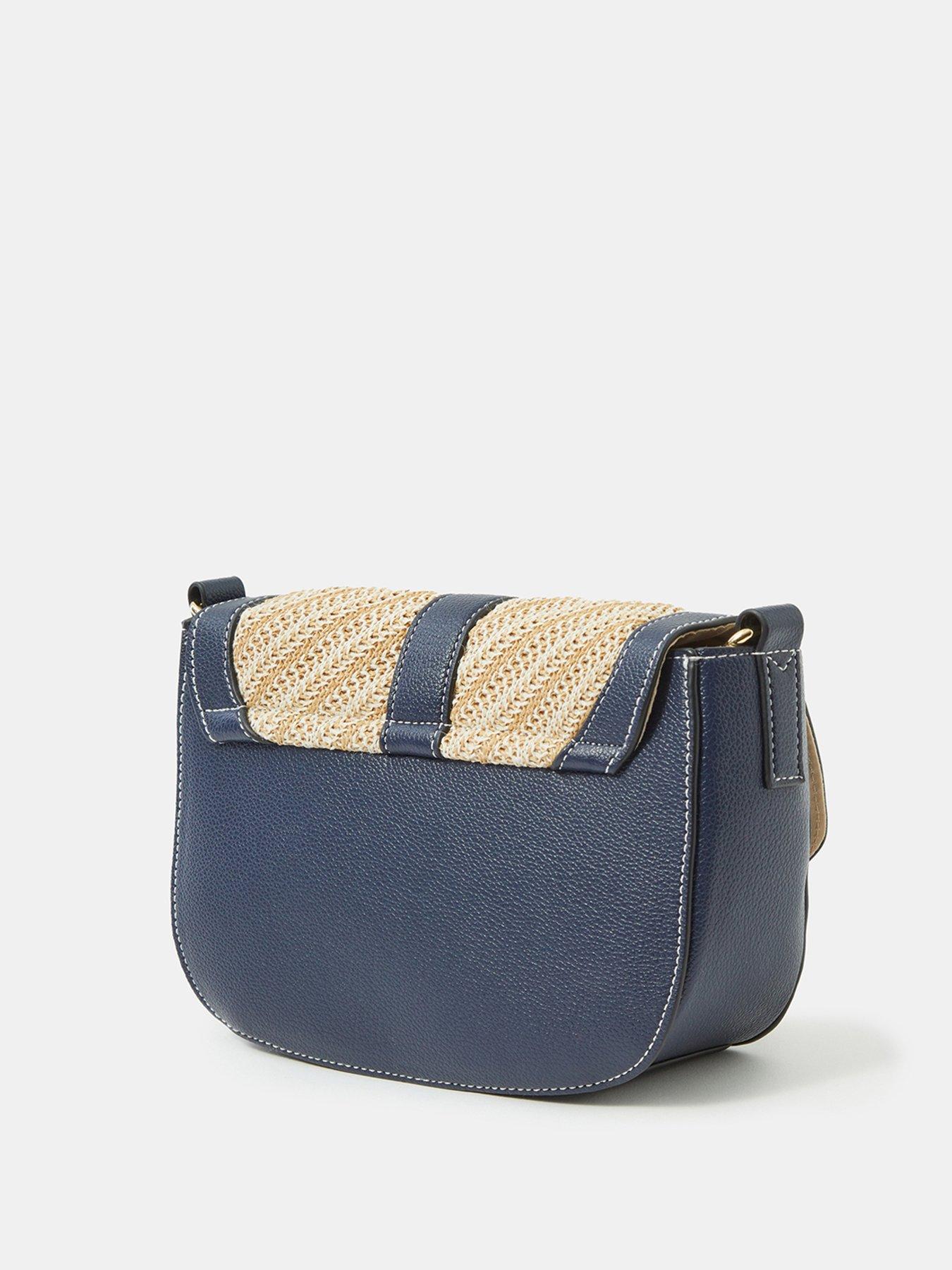 Image 3 of 6 of Accessorize Woven Crossbody Bag
