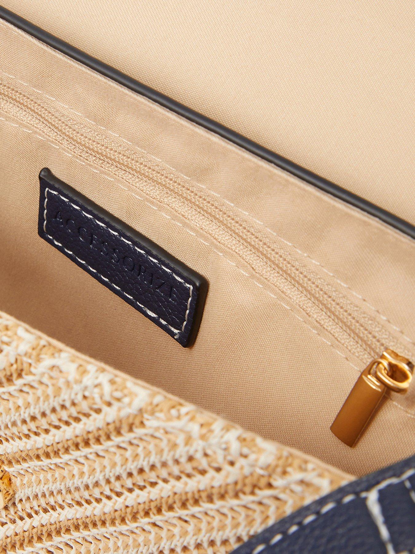 Image 6 of 6 of Accessorize Woven Crossbody Bag