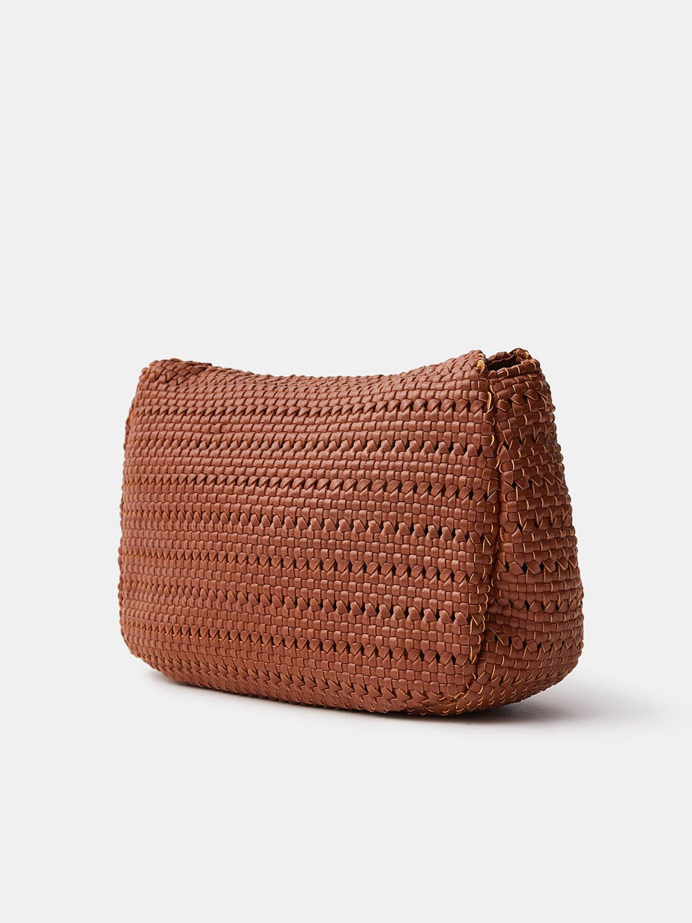 Image 3 of 5 of Accessorize Woven Crossbody Bag