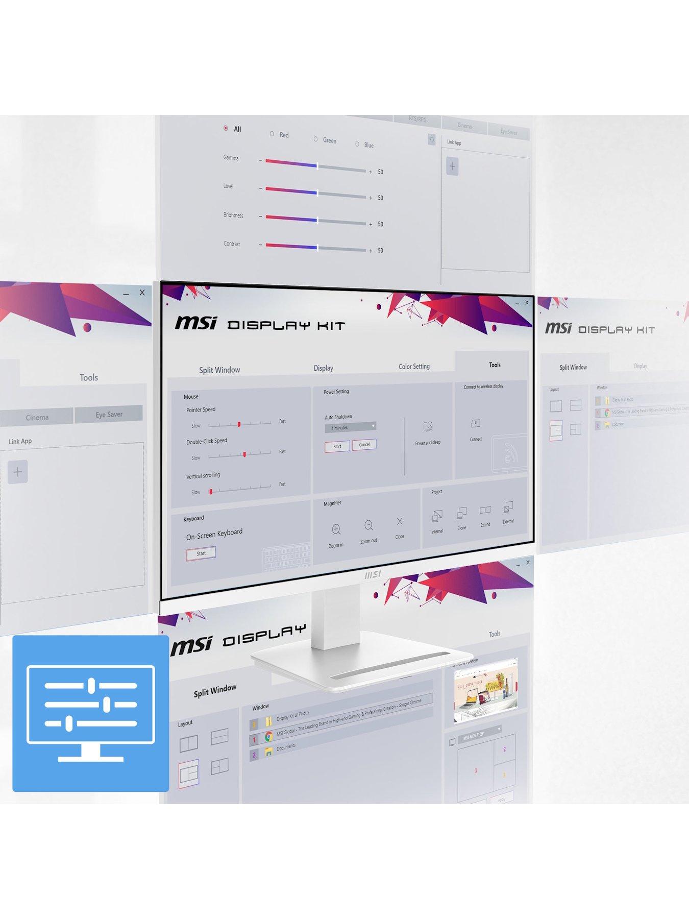 Image 5 of 7 of MSI PRO MP273QW E14 27" WQHD 144Hz IPS Adaptive-Sync Monitor