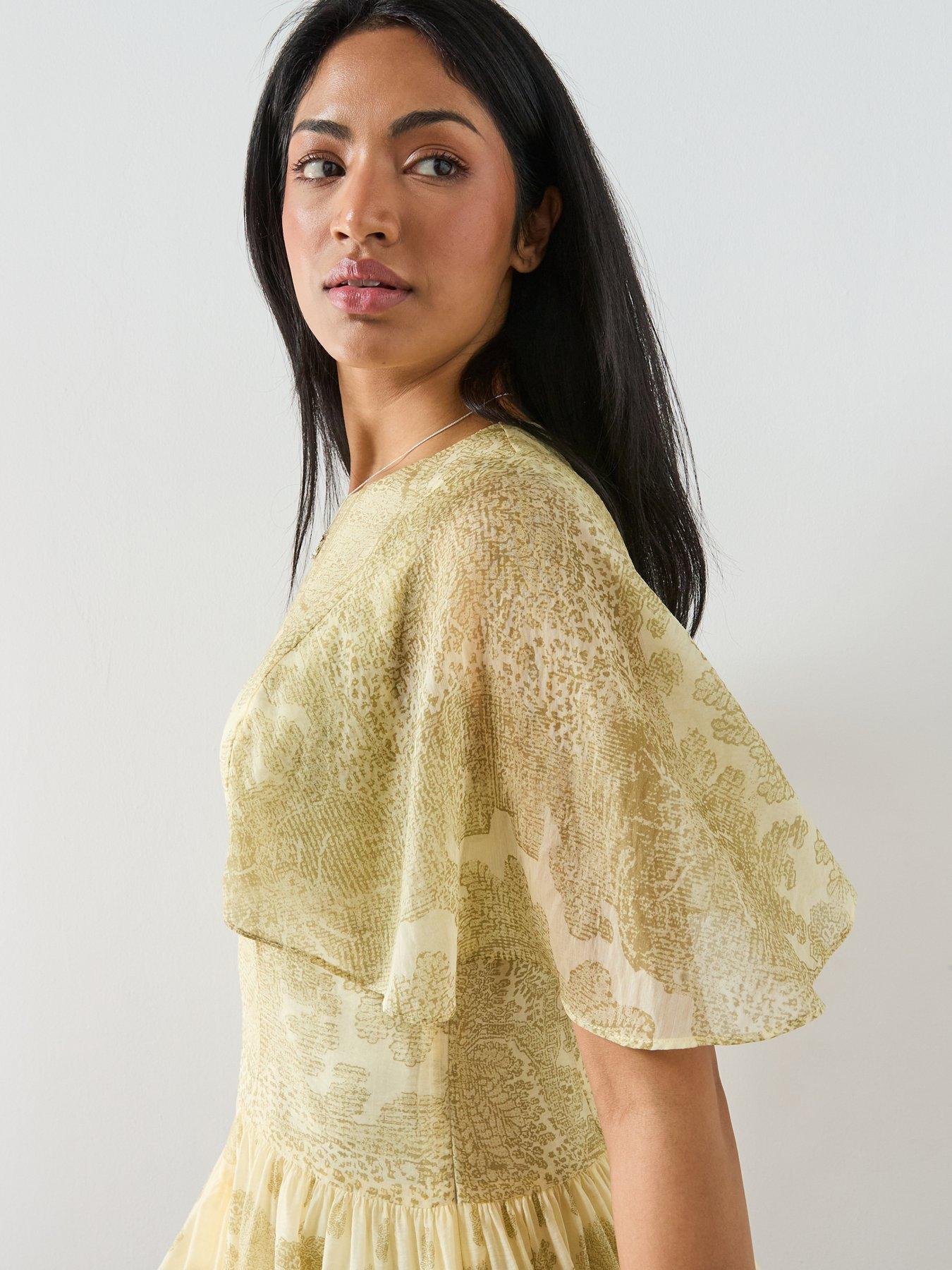 AllSaints Yanna Dress - Green | Very