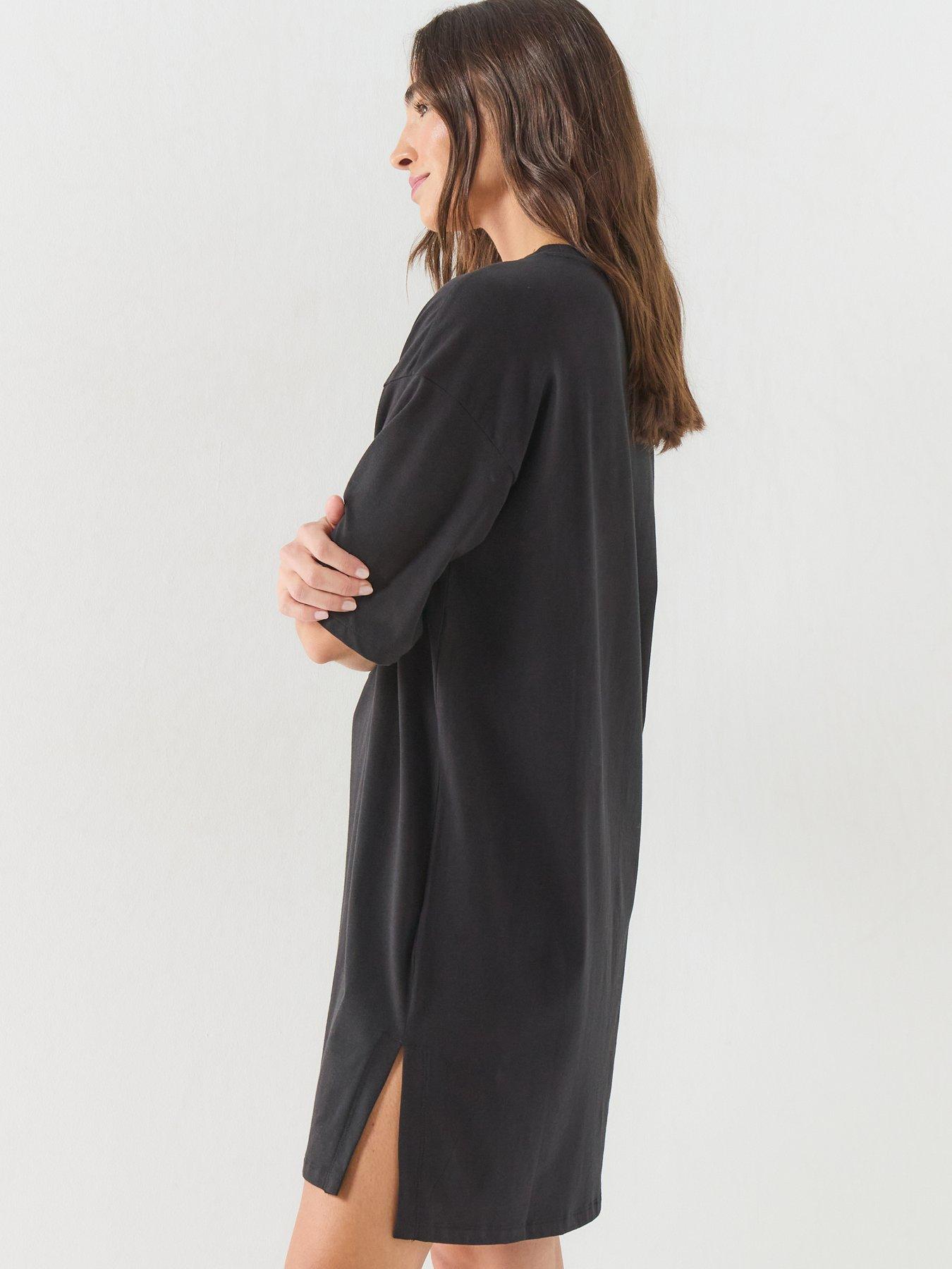 Image 6 of 6 of HUGO Nite Nightie - Black