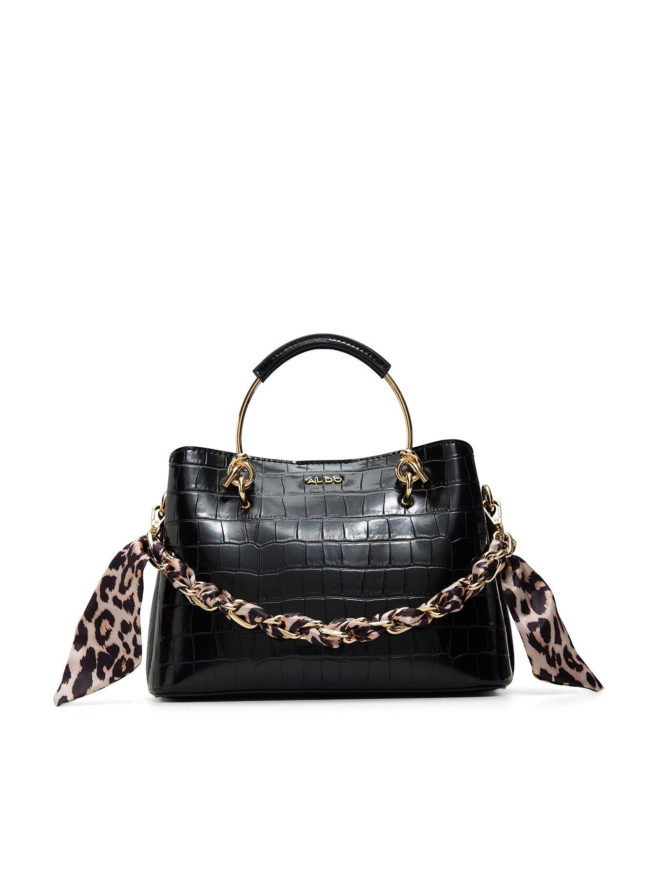 Aldo Calanthe Croc Tote Bag - Black
