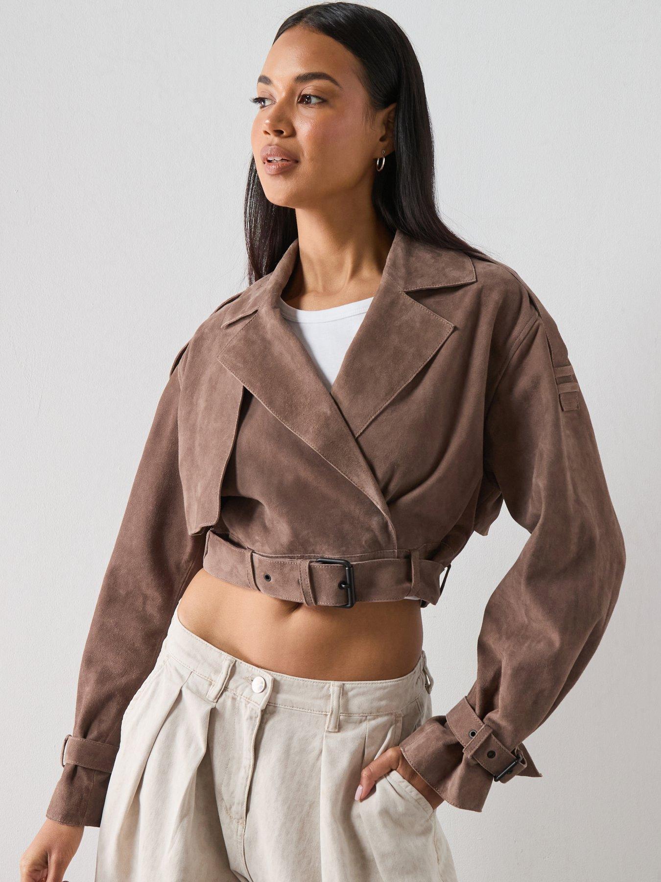 AllSaints Ophelia Suede Jacket