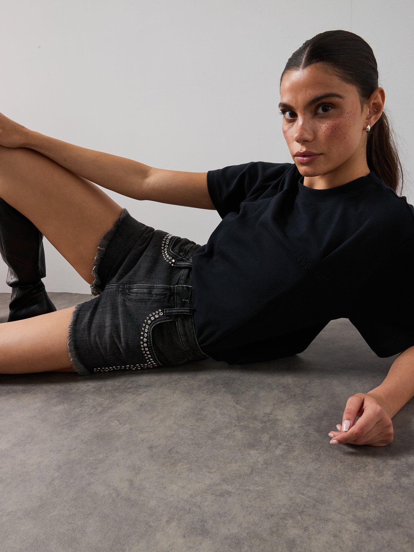 Image 4 of 6 of AllSaints Heidi Stud Short