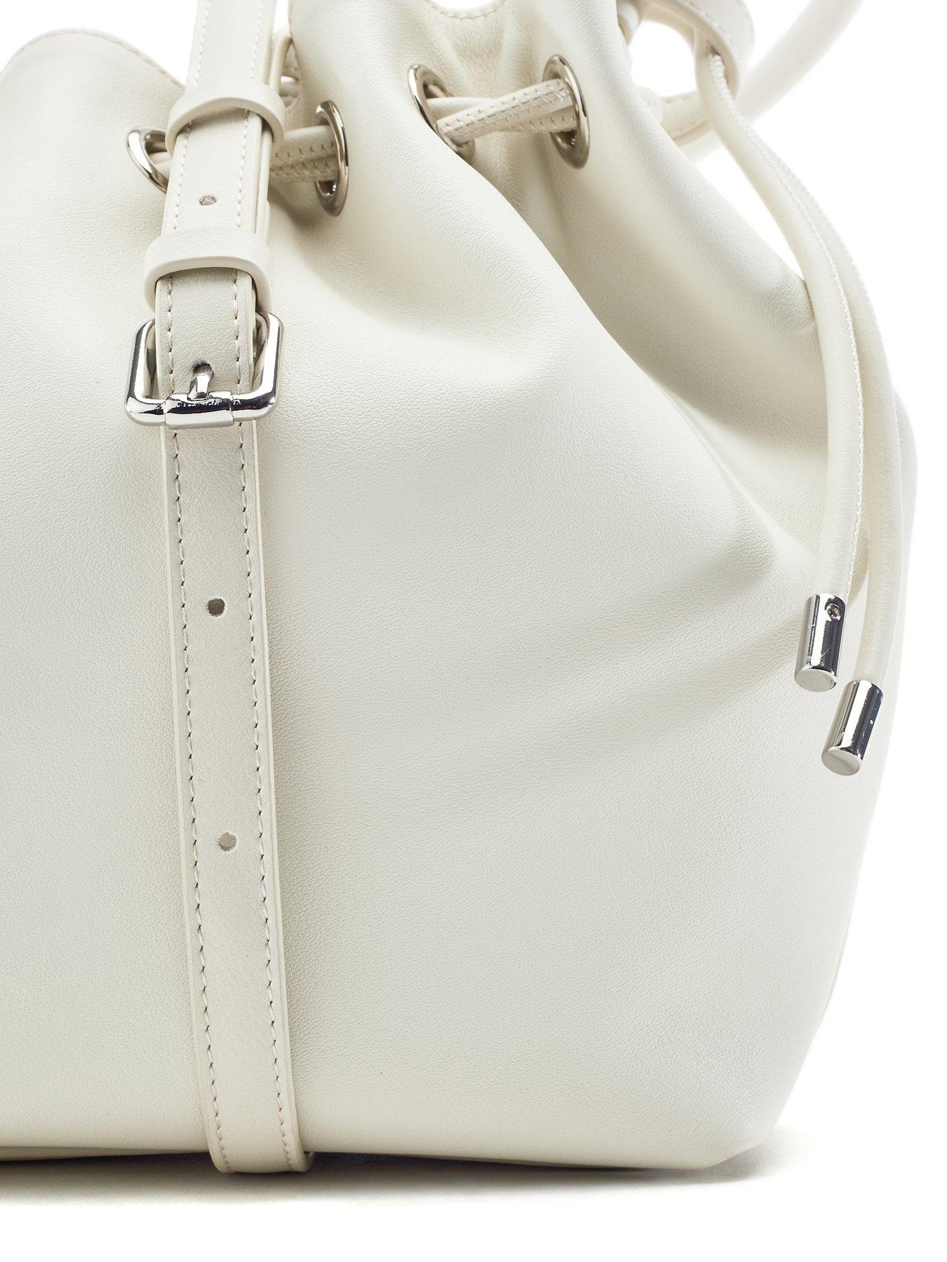 Image 2 of 3 of Moda In Pelle Ruched Eyelet Detail Knot Bag