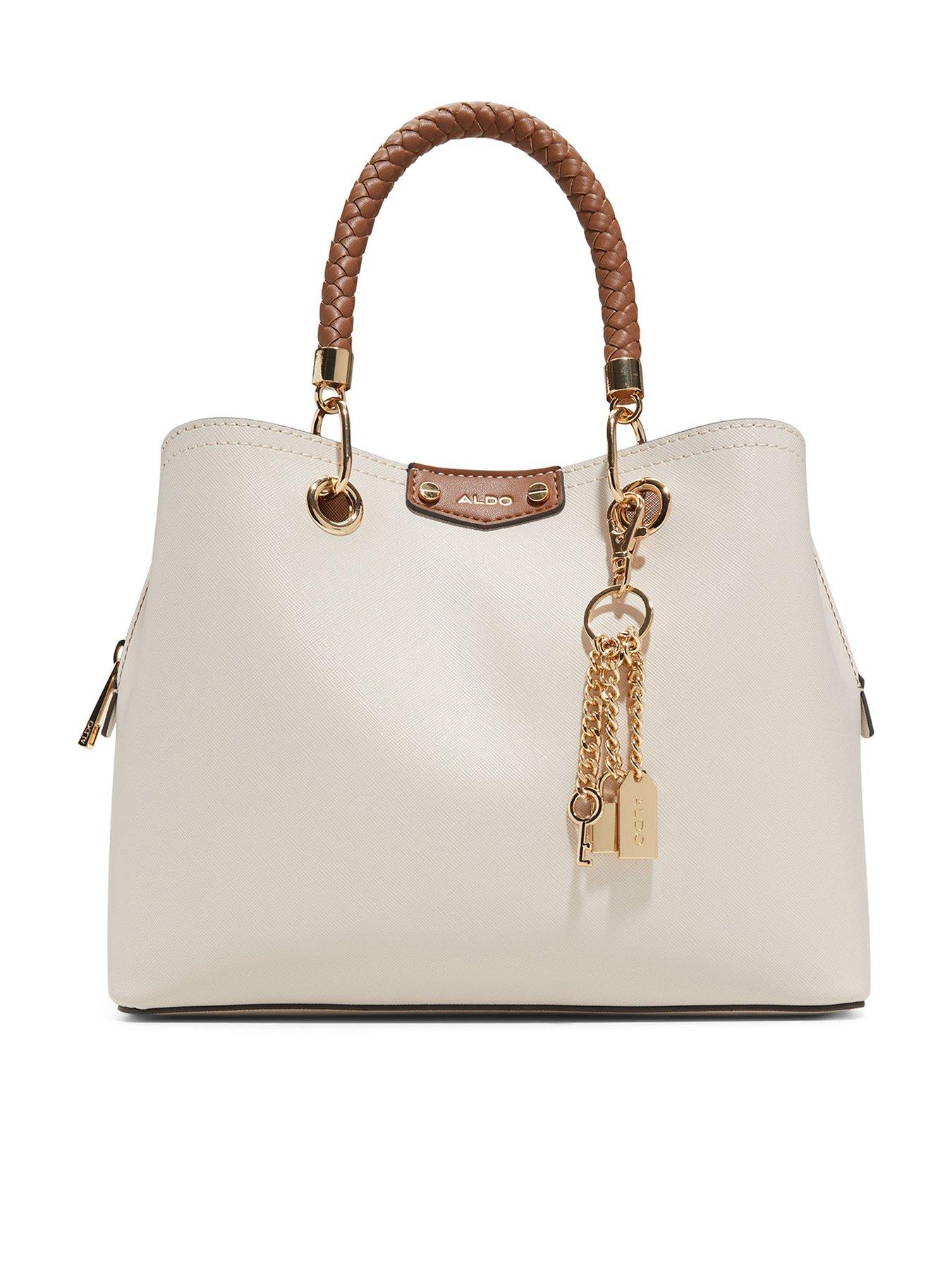 Aldo Lothycan Satchel Bag - White