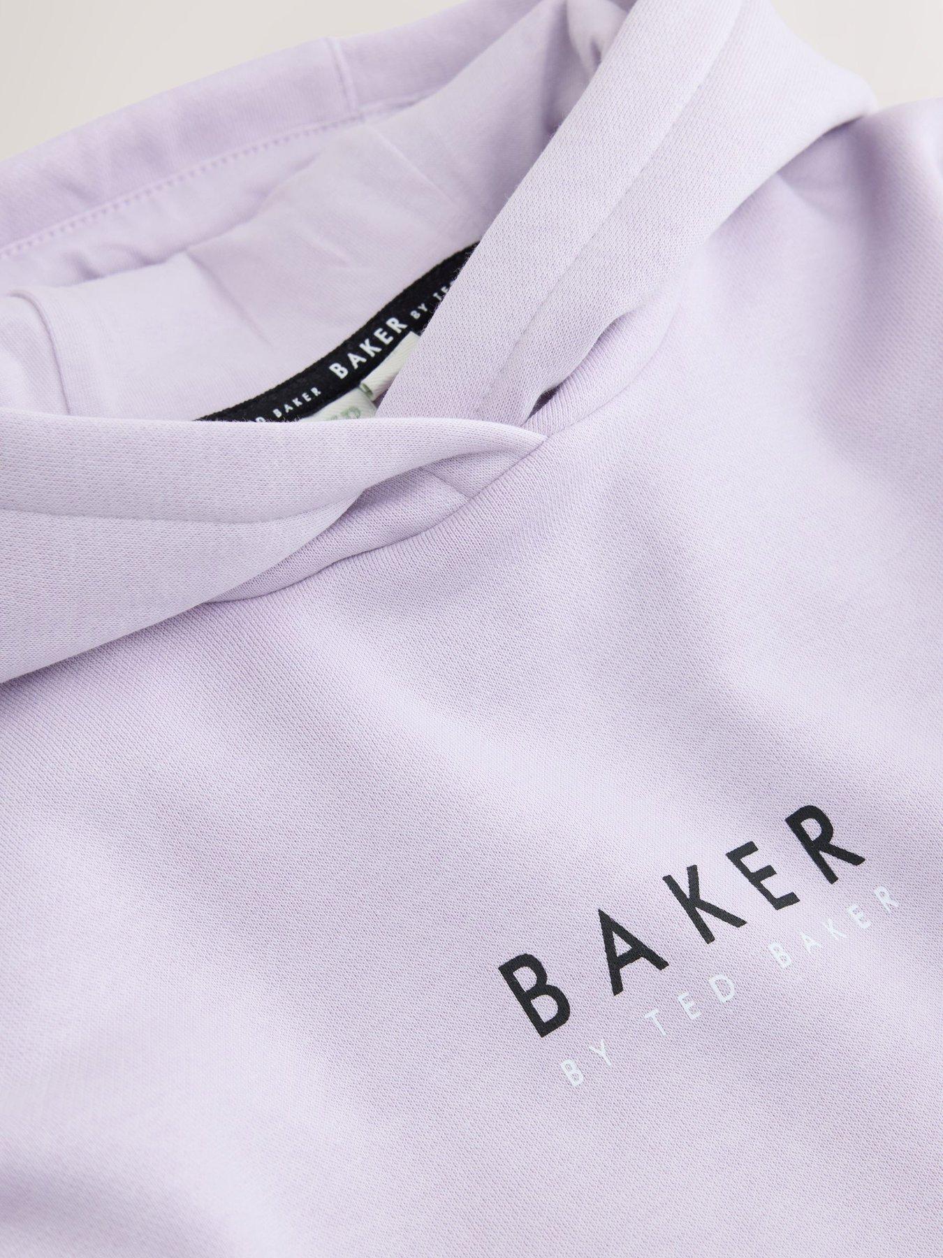 Image 3 of 6 of Ted Baker Older Girls Back Print Graphic Hoodie - Purple