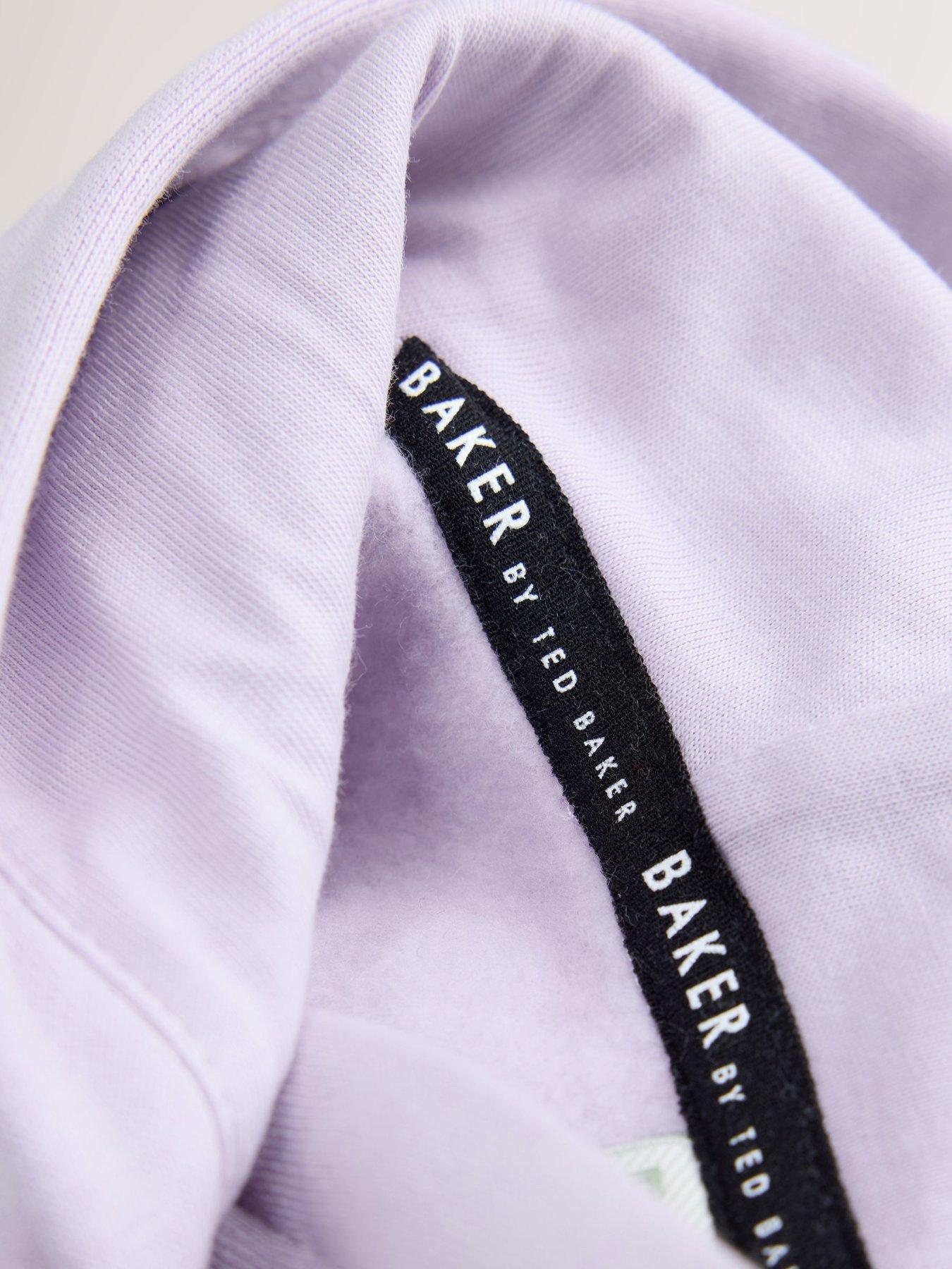 Image 5 of 6 of Ted Baker Older Girls Back Print Graphic Hoodie - Purple