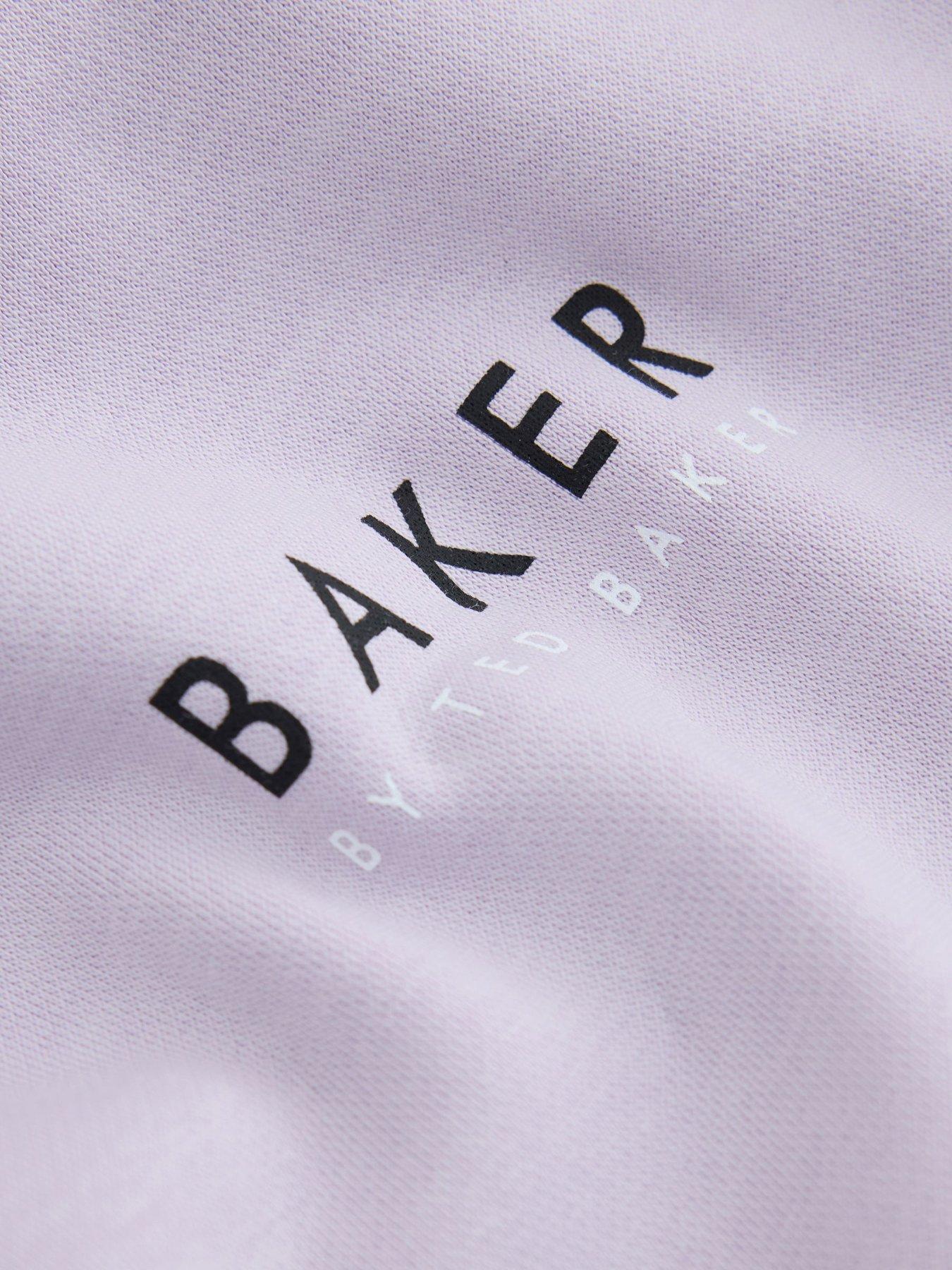 Image 6 of 6 of Ted Baker Older Girls Back Print Graphic Hoodie - Purple