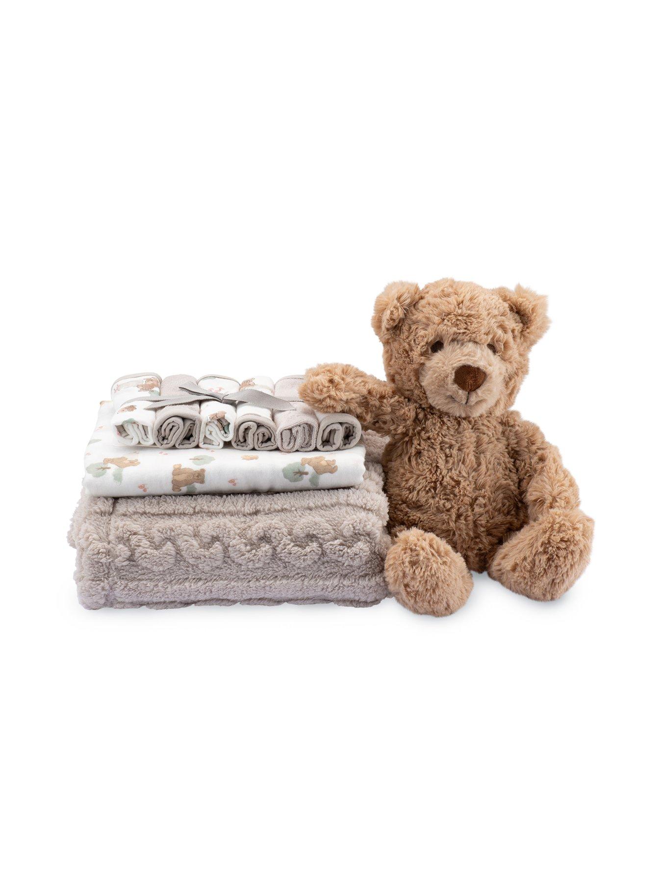 Image 3 of 4 of The Little Linen Company Boxed Gift Set - Willow Bear