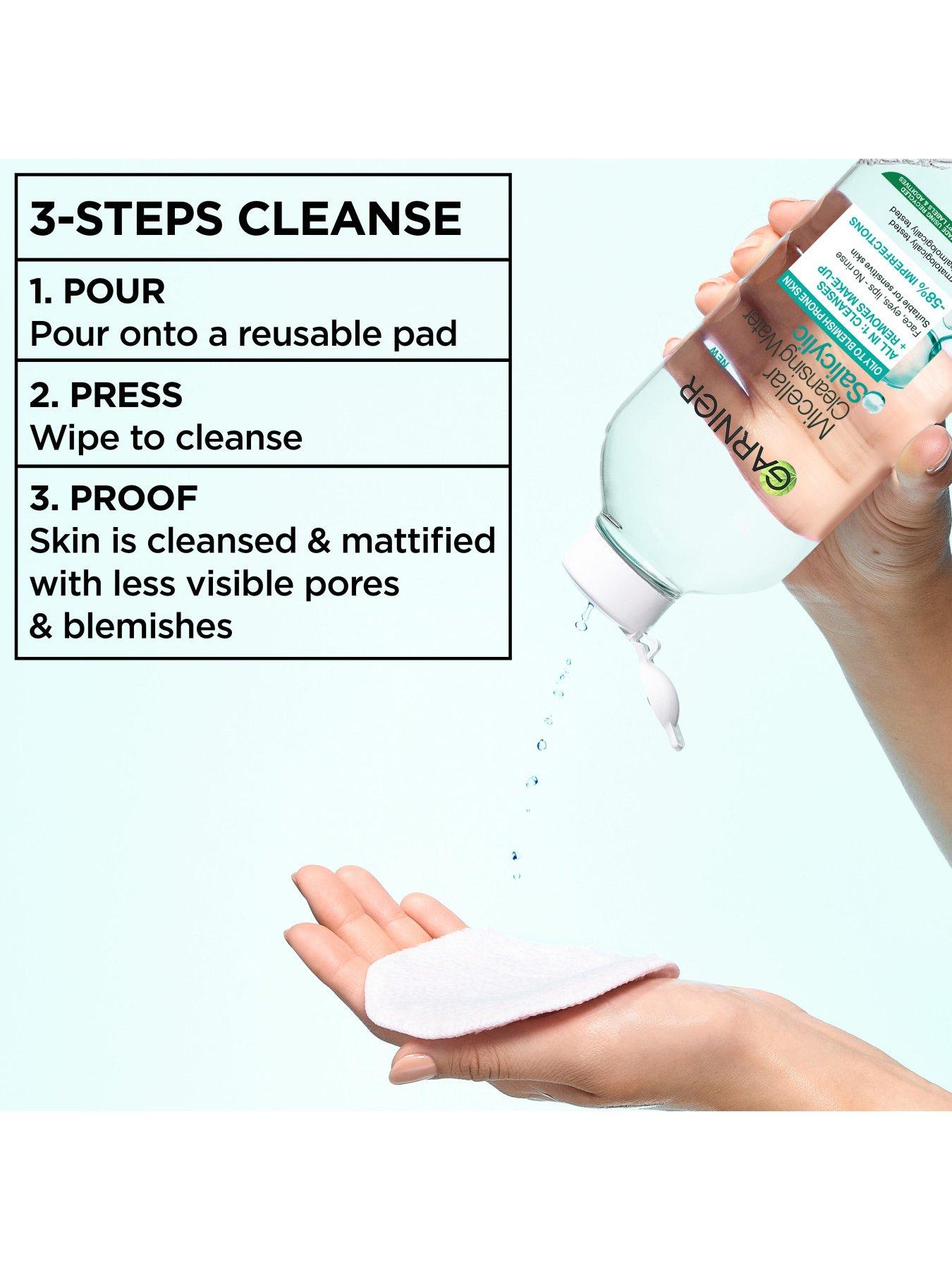 Image 3 of 7 of Garnier Micellar Salycilic 400ml