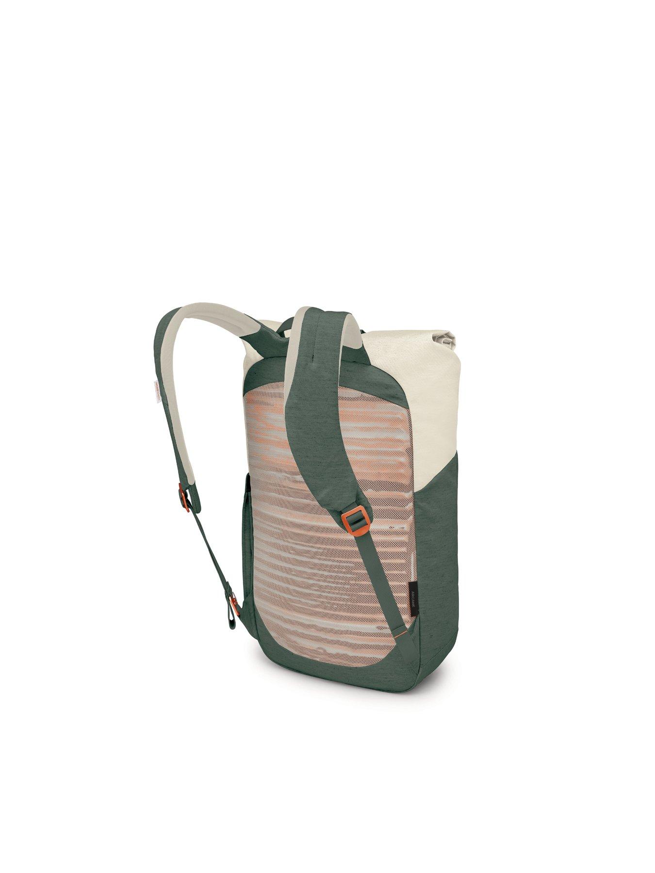 Image 2 of 7 of Osprey Arcane Roll Top Pack Earth Moon Beige-Pine Leaf Backpack