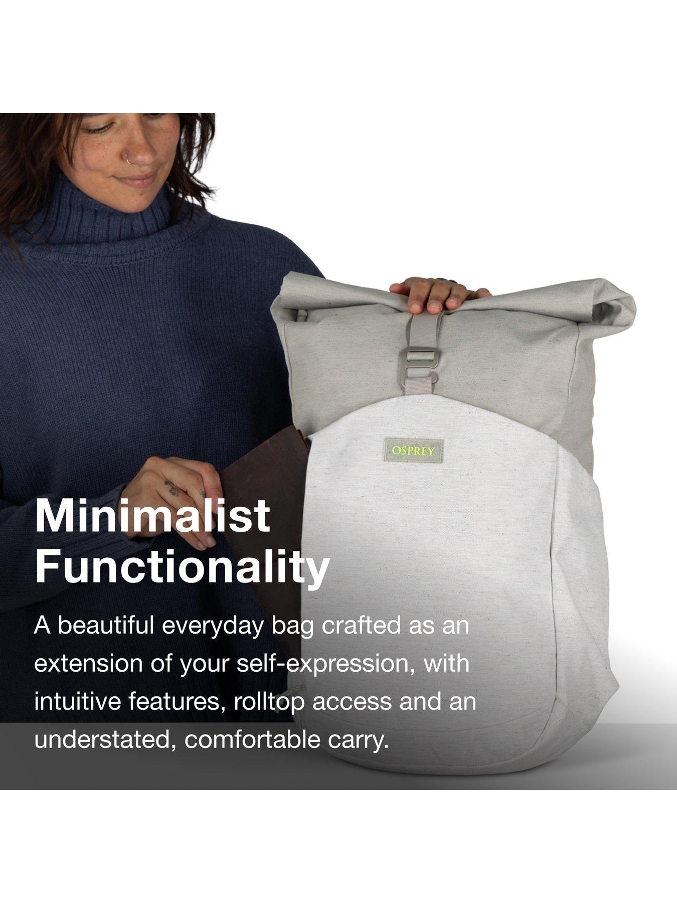 Image 7 of 7 of Osprey Arcane Roll Top Pack Earth Moon Beige-Pine Leaf Backpack