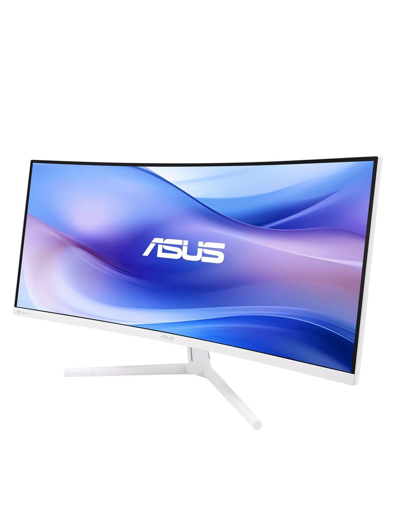 Image 2 of 7 of Asus VU34WCIP-W 34" Monitor - 3440x1440 - 100Hz - VA - White