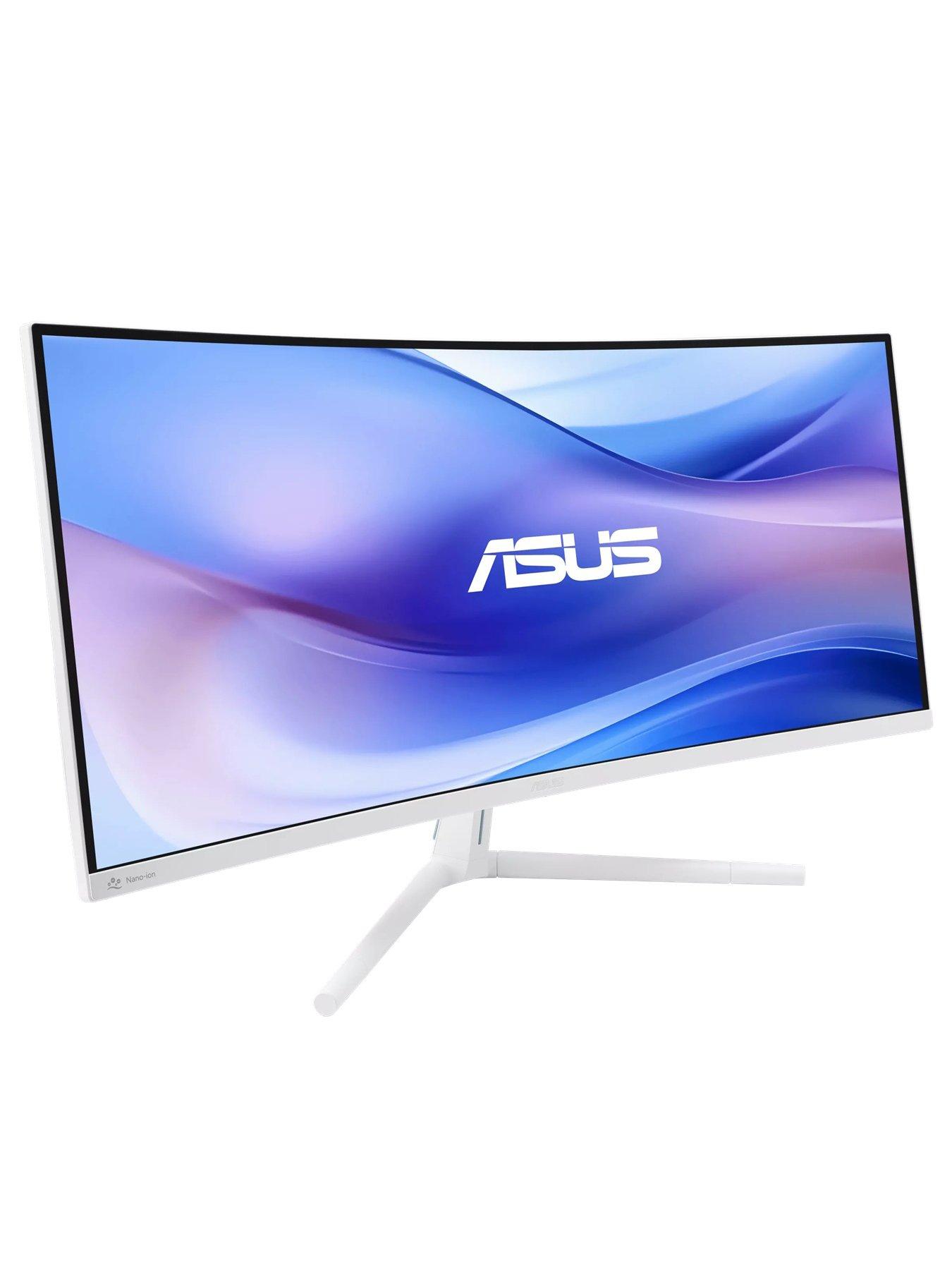 Image 3 of 7 of Asus VU34WCIP-W 34" Monitor - 3440x1440 - 100Hz - VA - White