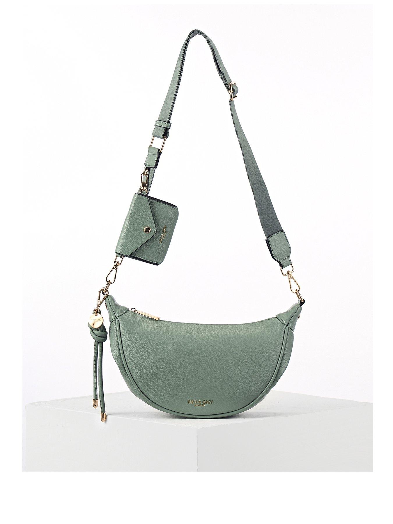 Luella Grey Lolly Spearmint Green Sling Bag