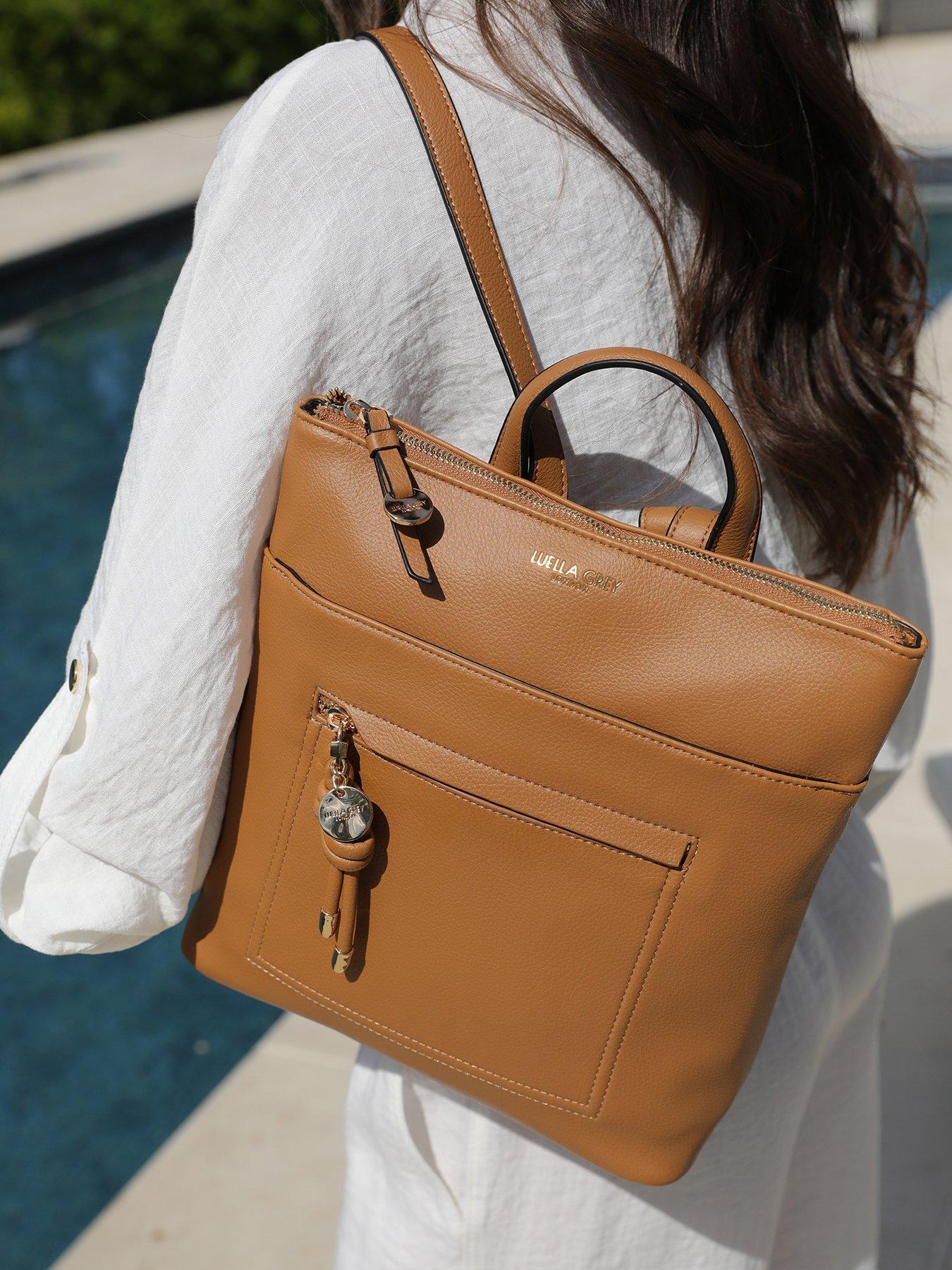 Image 7 of 7 of Luella Grey Luella Grey Ella Camel Small Casual Backpack