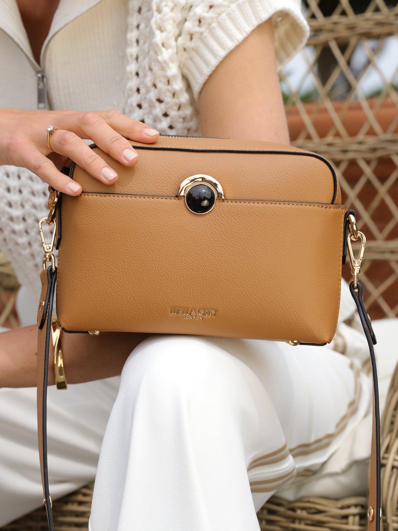 Image 7 of 7 of Luella Grey Luella Grey Sian Camel Camera Crossbody