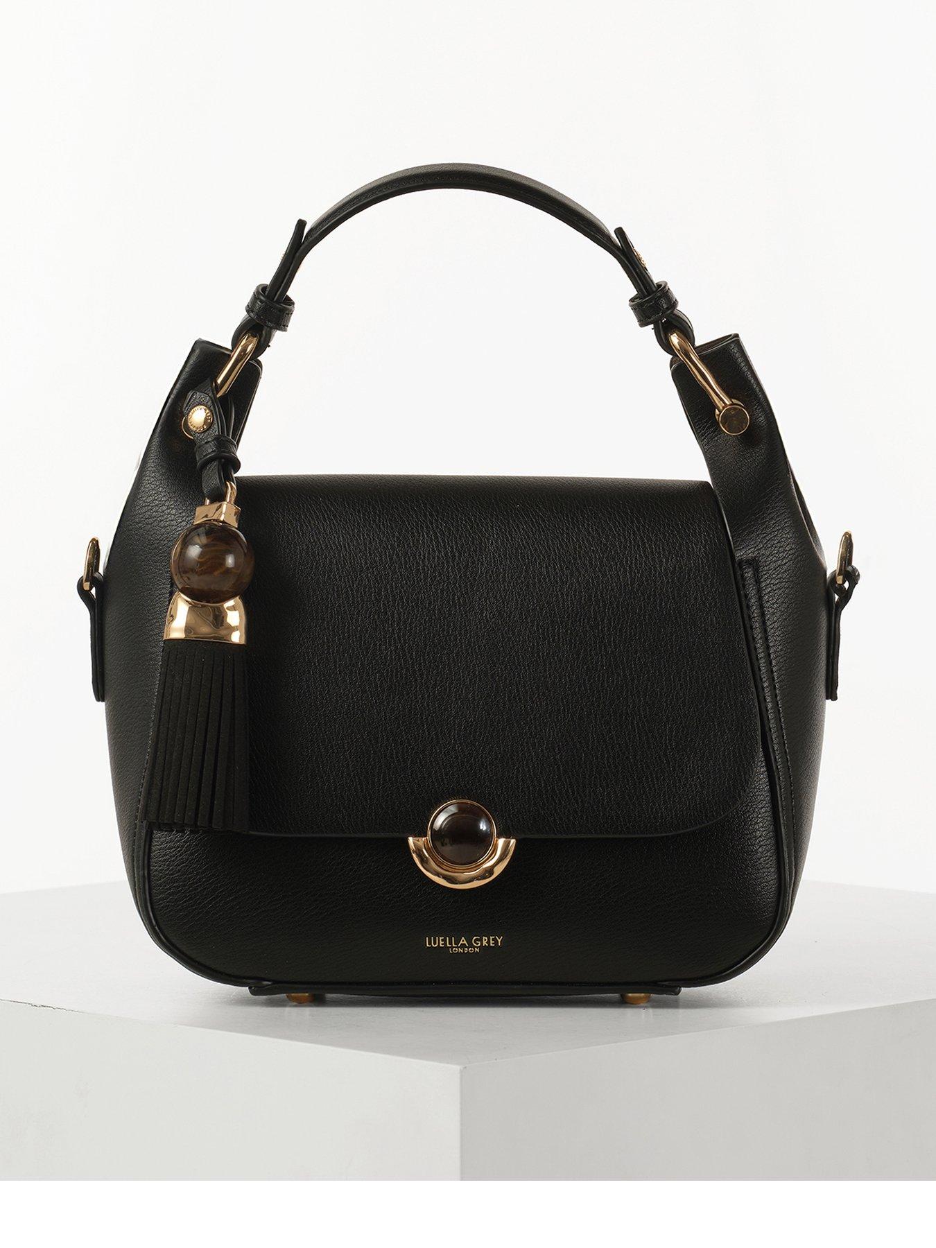 Luella Grey Luella Grey Diana Black Top Handle Crossbody