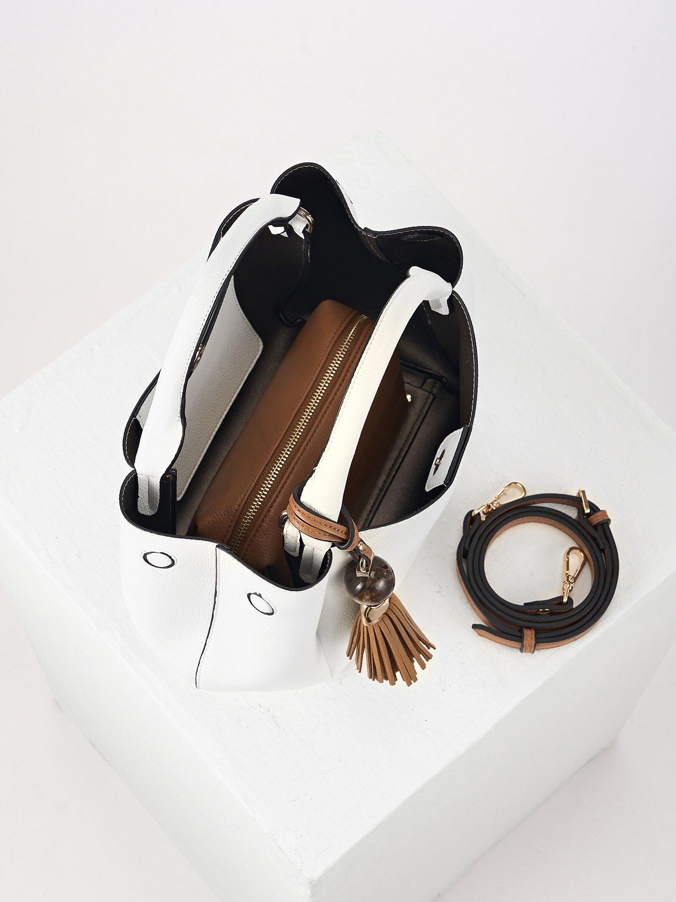 Image 4 of 5 of Luella Grey Luella Grey Adele White Crossbody