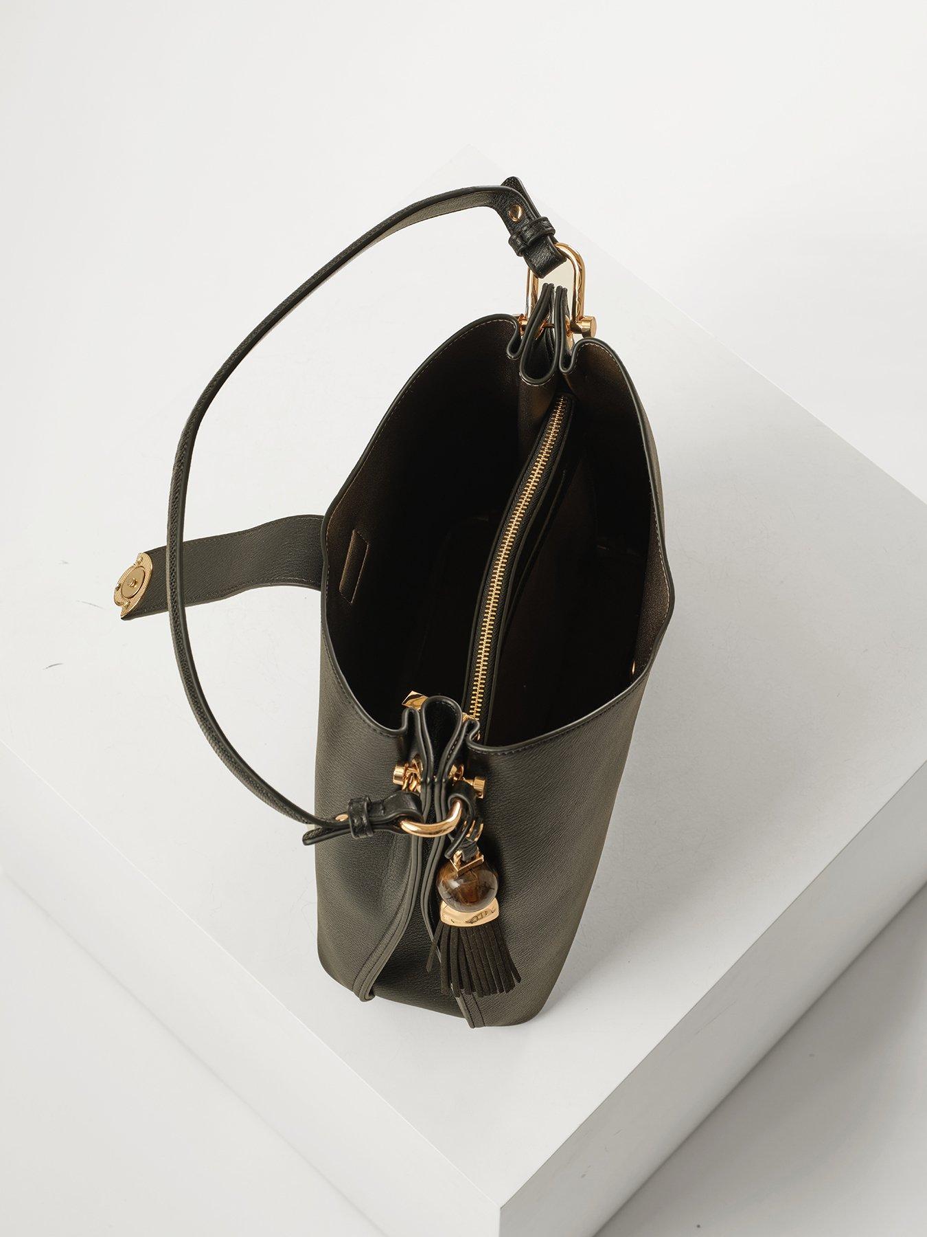 Image 4 of 7 of Luella Grey Luella Grey Andrea Black Hobo Tote