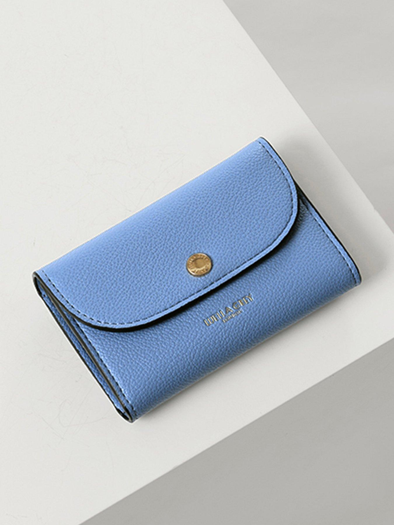 Luella Grey Marina Cornflower Blue Medium Purse