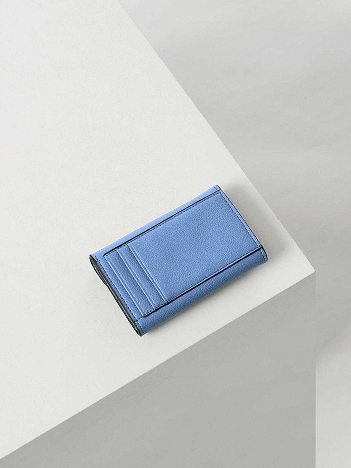 Image 4 of 4 of Luella Grey Luella Grey Marina Cornflower Blue Medium Purse