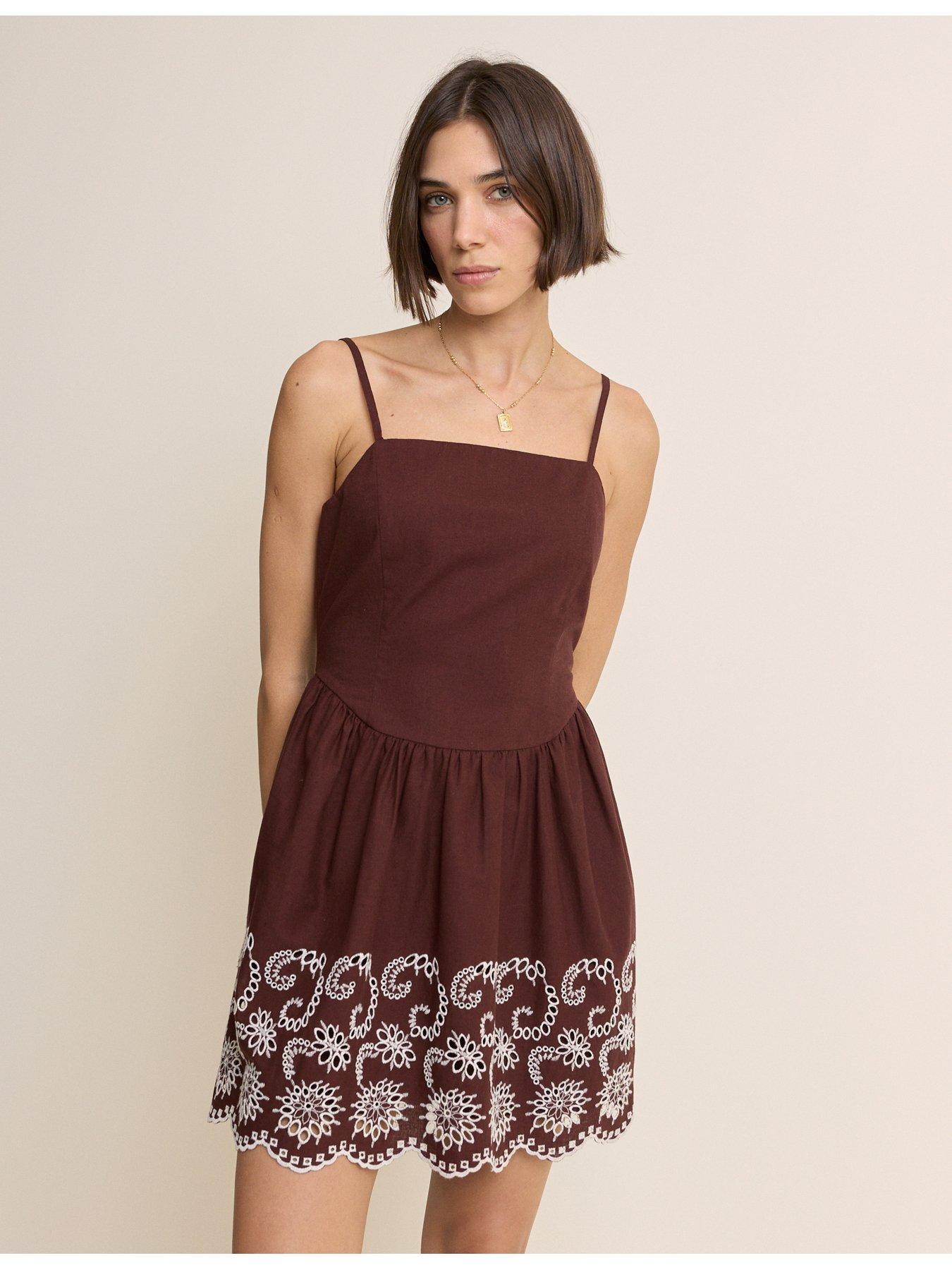 Image 3 of 5 of Nobodys Child Greta Playsuit - Brown