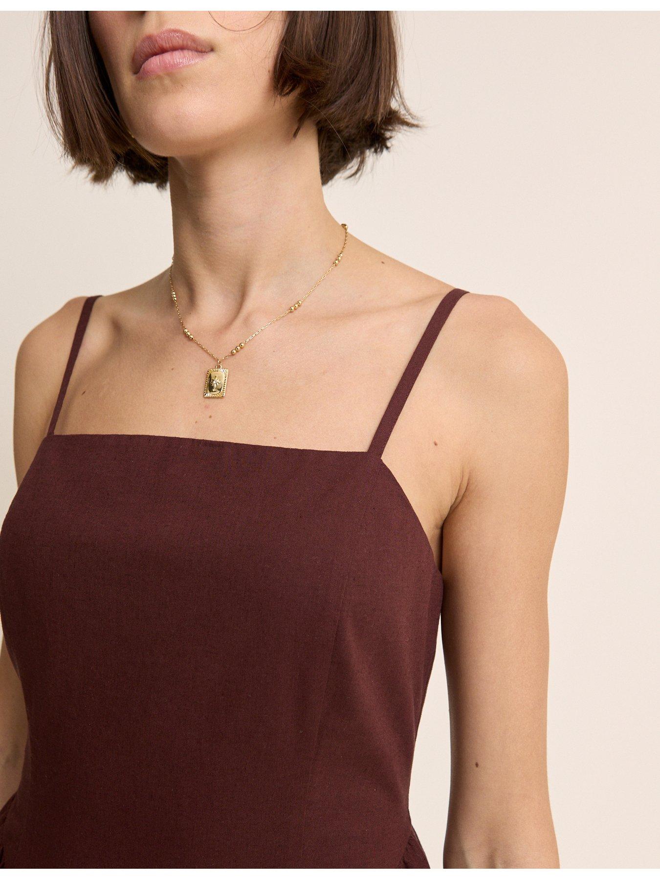 Image 4 of 5 of Nobodys Child Greta Playsuit - Brown
