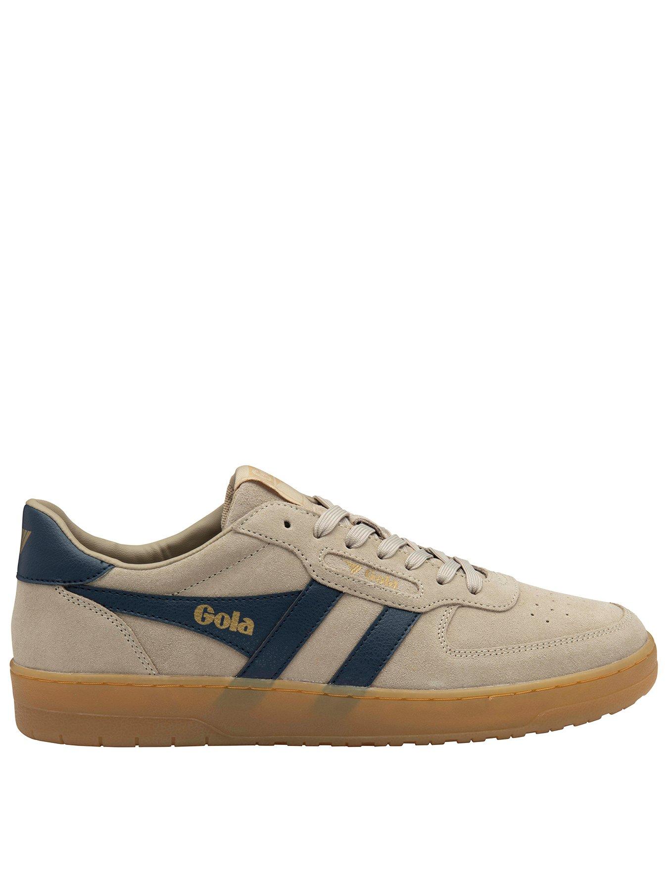 Gola Mens Hawk Suede '86, Beige, Size 10, Men