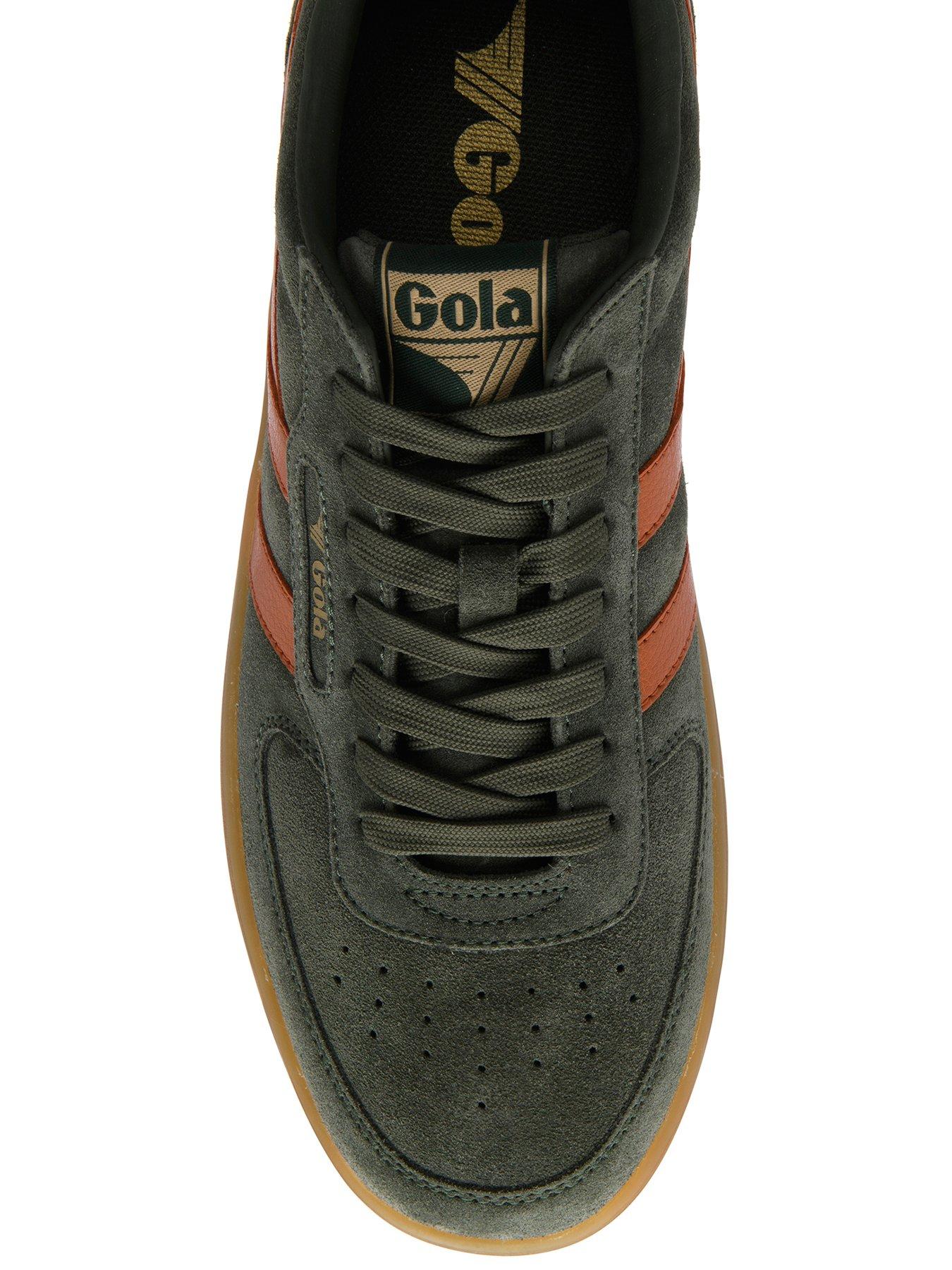 Image 5 of 5 of Gola Mens Hawk Suede '86 - Khaki