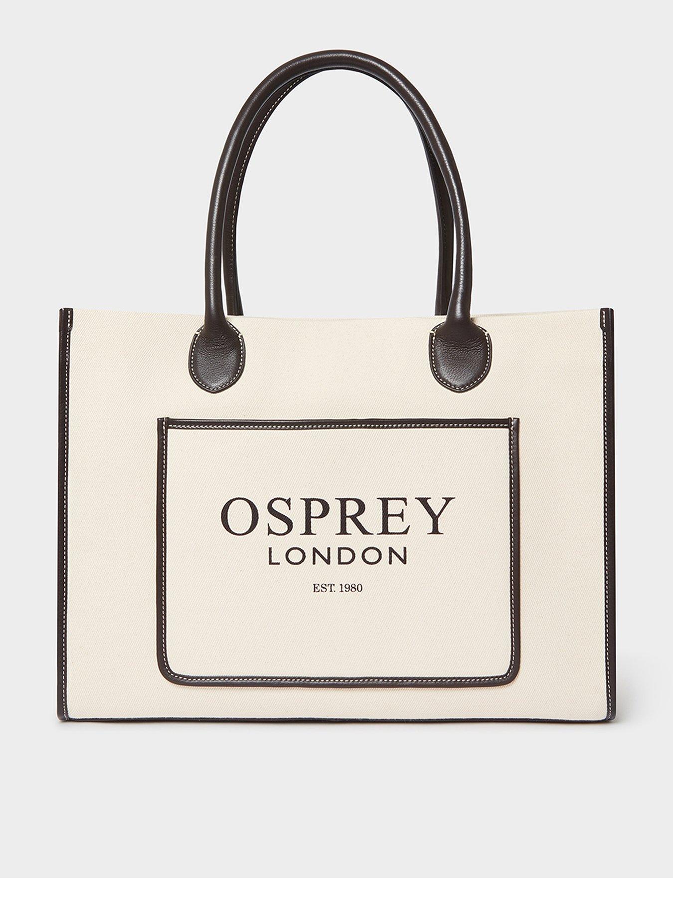 Image 1 of 6 of Osprey London The Great Gaddesden Canvas Tote Bag