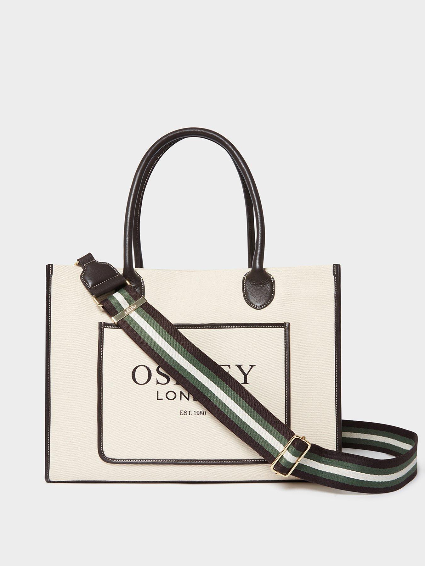 Image 2 of 6 of Osprey London The Great Gaddesden Canvas Tote Bag