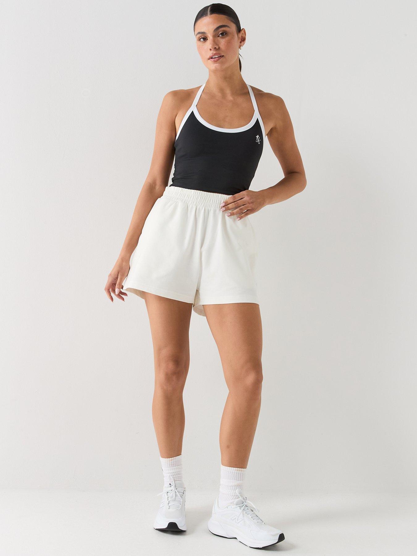 Image 3 of 6 of Gym King Womens Victory Shorts - Cream